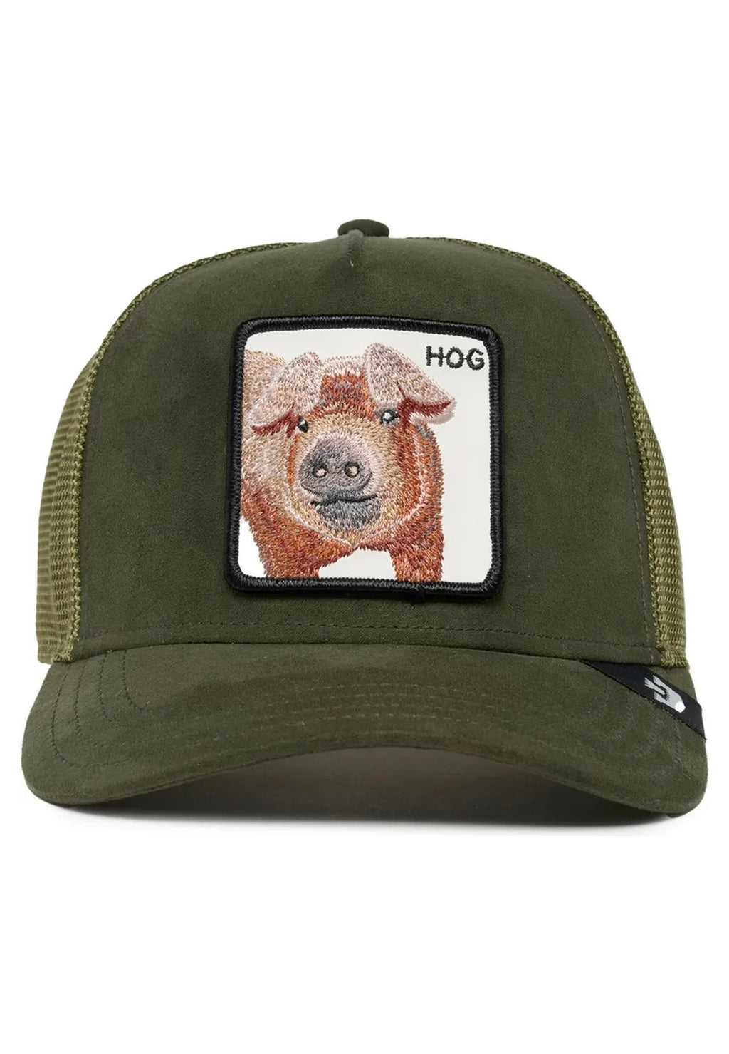 GORRA GOORIN BROS VERDE CERDO THE SUEDE TRUCKER CAP