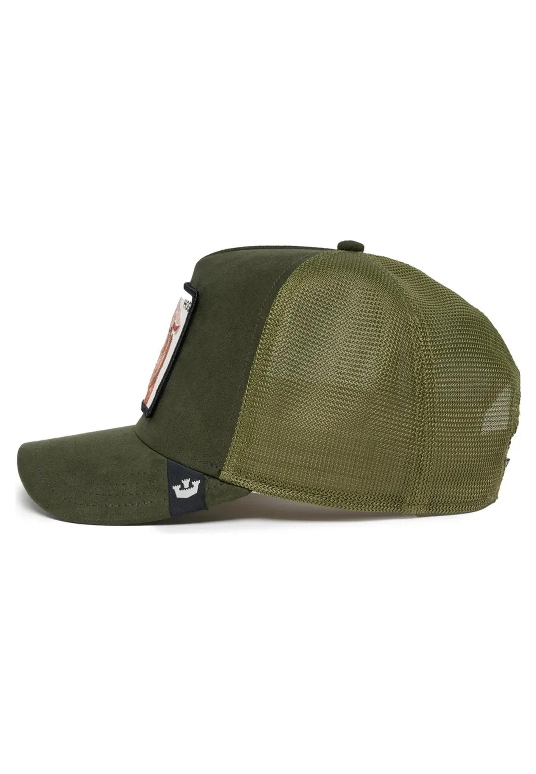 GORRA GOORIN BROS VERDE CERDO THE SUEDE TRUCKER CAP