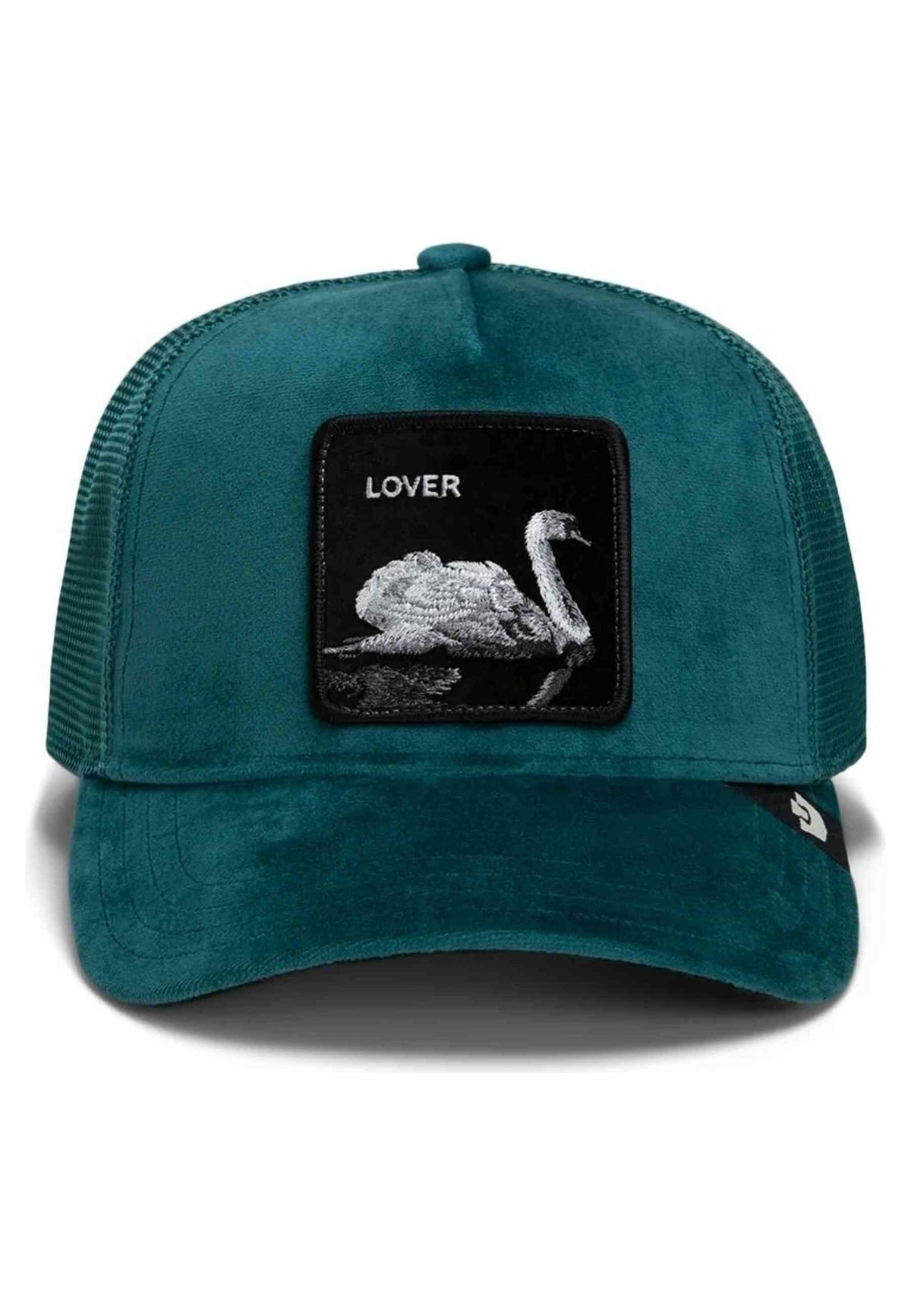 GORRA GOORIN BROS VERDE CISNE VELOUR LOVER TRUCKER CAP