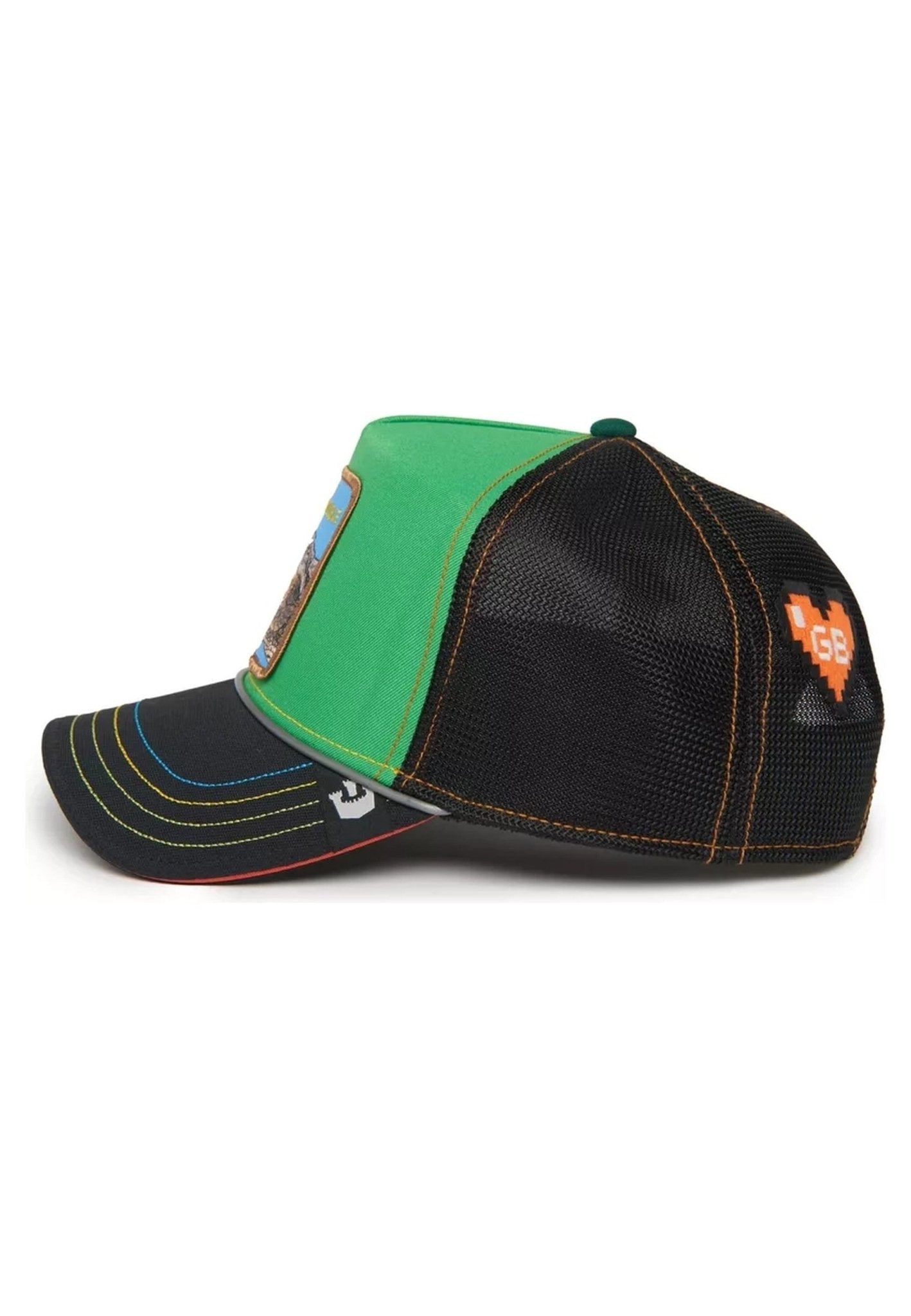 GORRA GOORIN BROS VERDE COCODRILO 32 IN TWENTY TRUCKER CAP - AREA ZERO