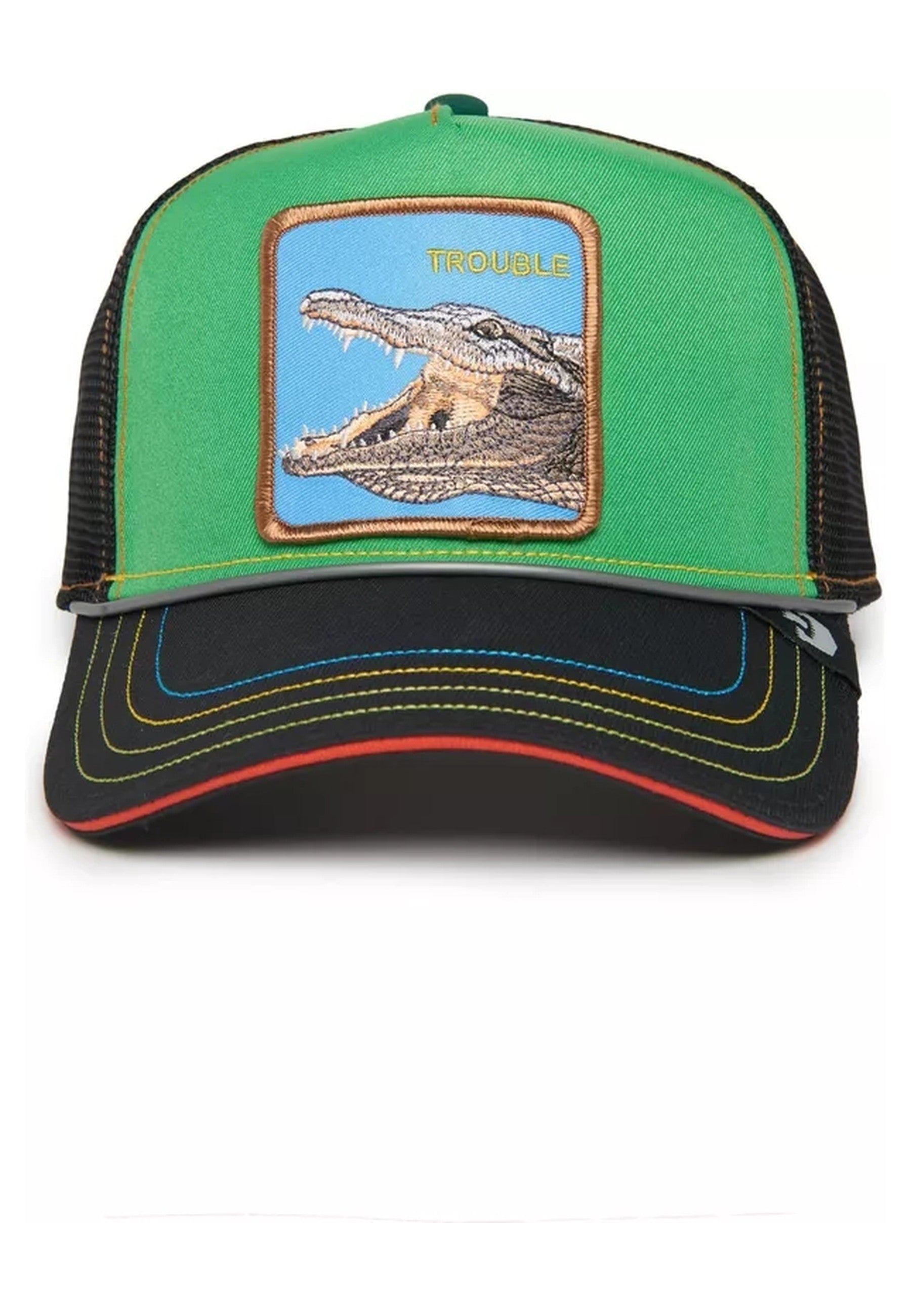 GORRA GOORIN BROS VERDE COCODRILO 32 IN TWENTY TRUCKER CAP