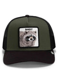 GORRA GOORIN BROS VERDE MAPACHE BANDIT TRUCKER CAP