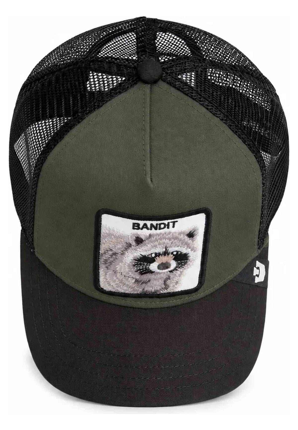 GORRA GOORIN BROS VERDE MAPACHE BANDIT TRUCKER CAP