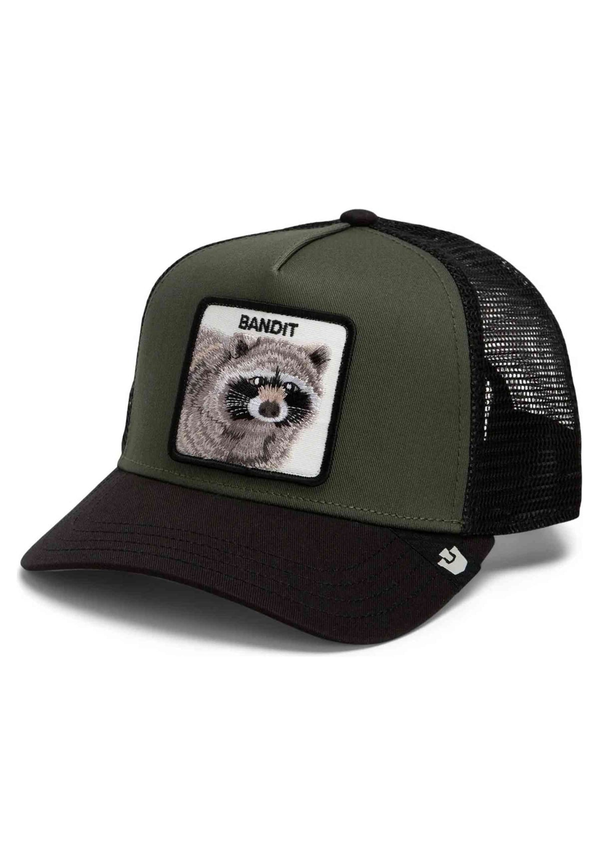GORRA GOORIN BROS VERDE MAPACHE BANDIT TRUCKER CAP
