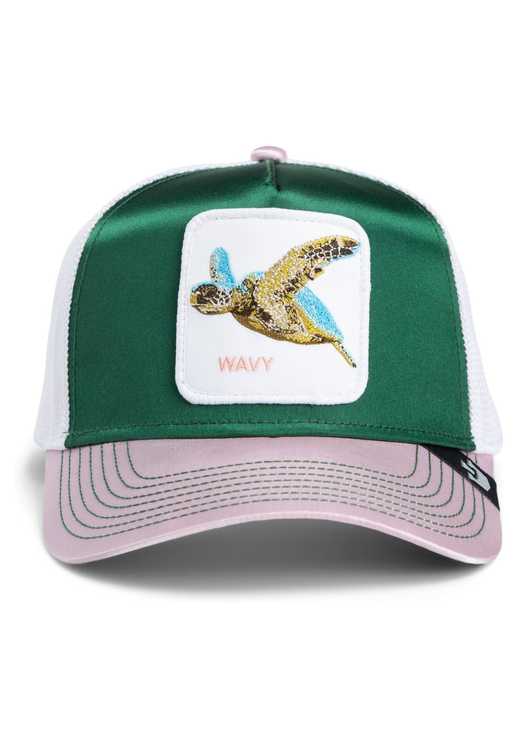 GORRA GOORIN BROS VERDE TORTUGA ALLABLUR SATIN TRUCKER CAP - AREA ZERO