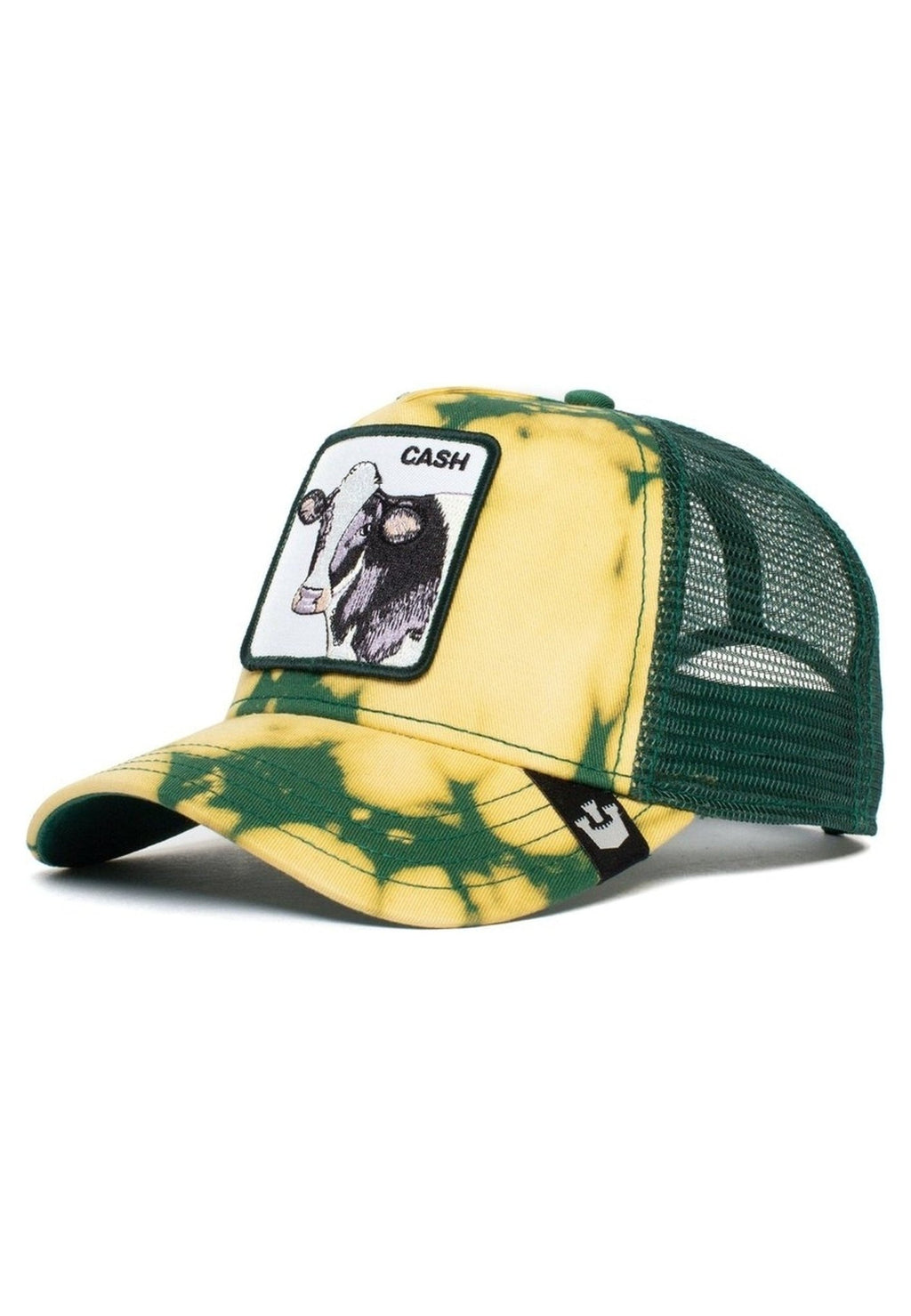 GORRA GOORIN BROS VERDE TYE DYE ACID COW TRUCKER CAP - AREA ZERO