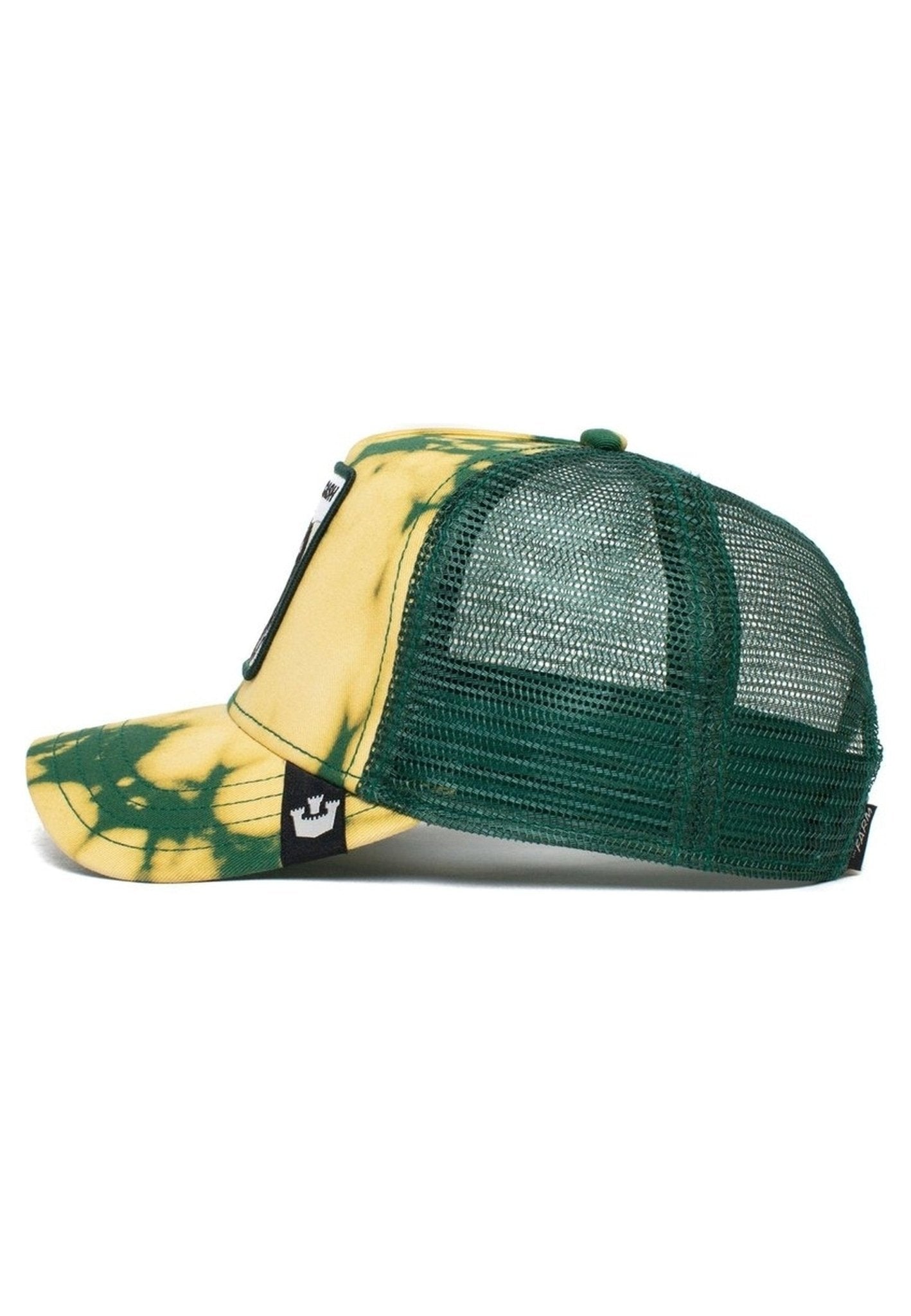 GORRA GOORIN BROS VERDE TYE DYE ACID COW TRUCKER CAP - AREA ZERO