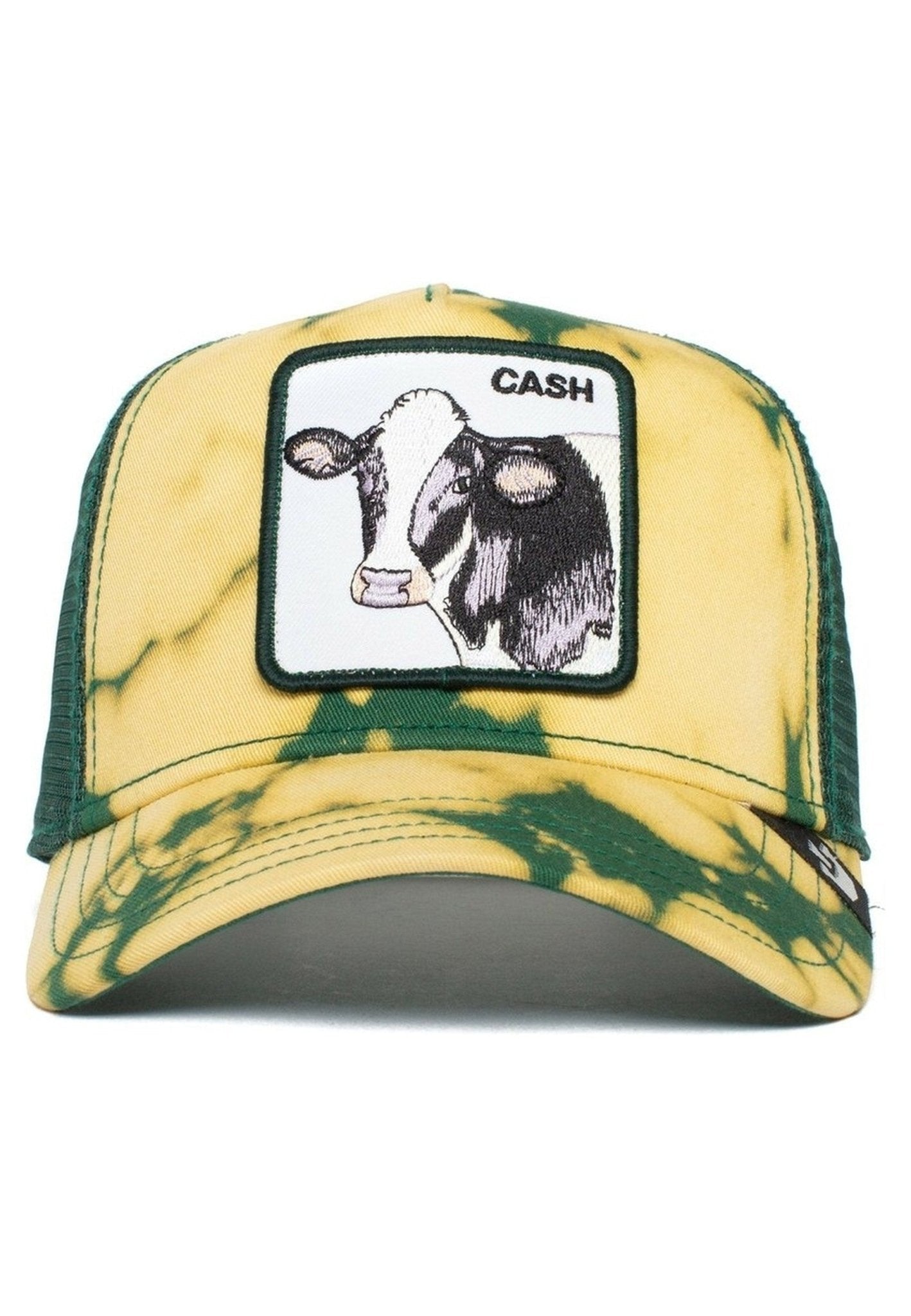 GORRA GOORIN BROS VERDE TYE DYE ACID COW TRUCKER CAP - AREA ZERO