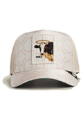 GORRA GOORIN BROS VACA RELIGULOUS HOLY COW TRUCKER CHALK