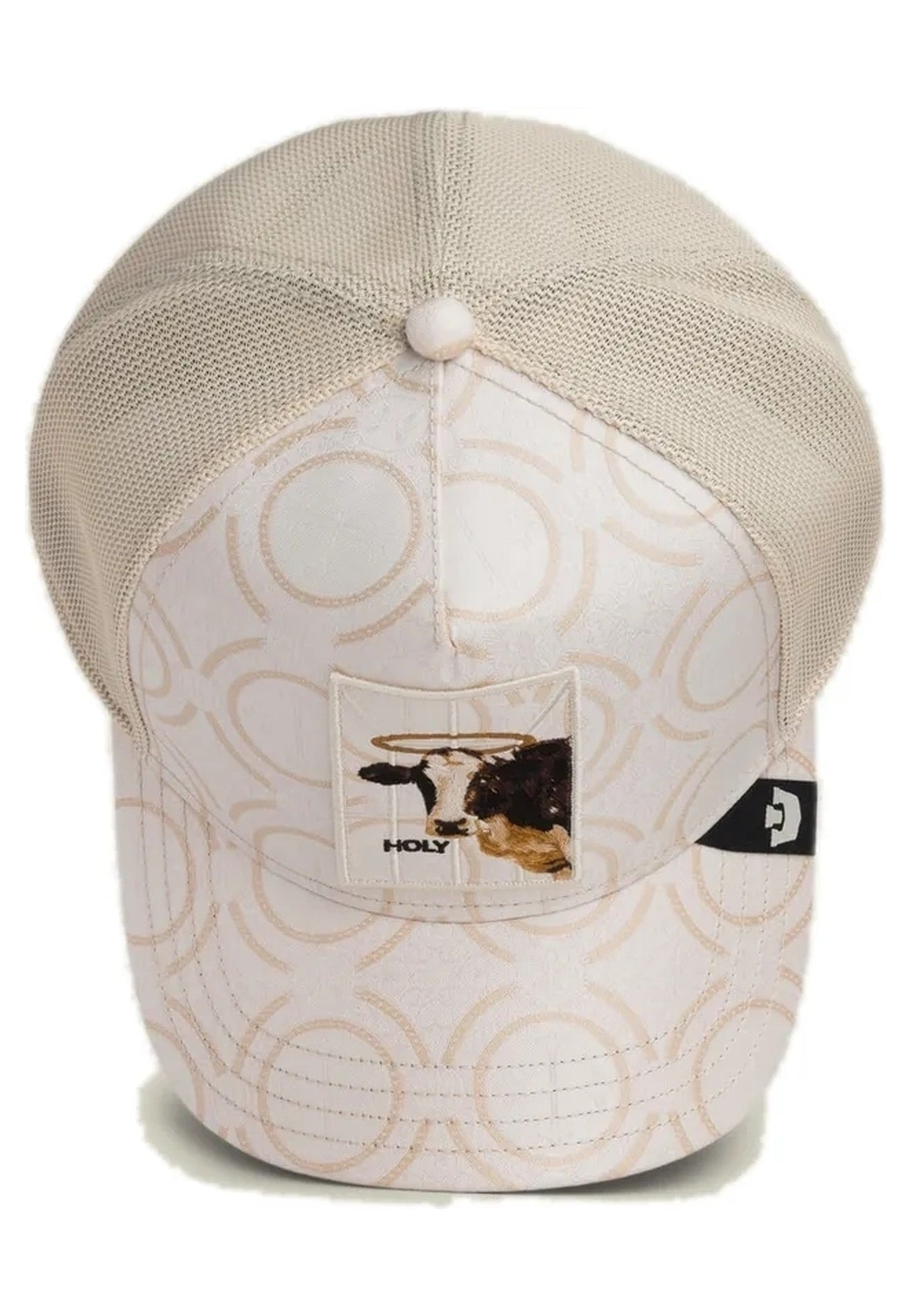 GORRA GOORIN CHALK VACA RELIGULOUS HOLY COW TRUCKER CAP