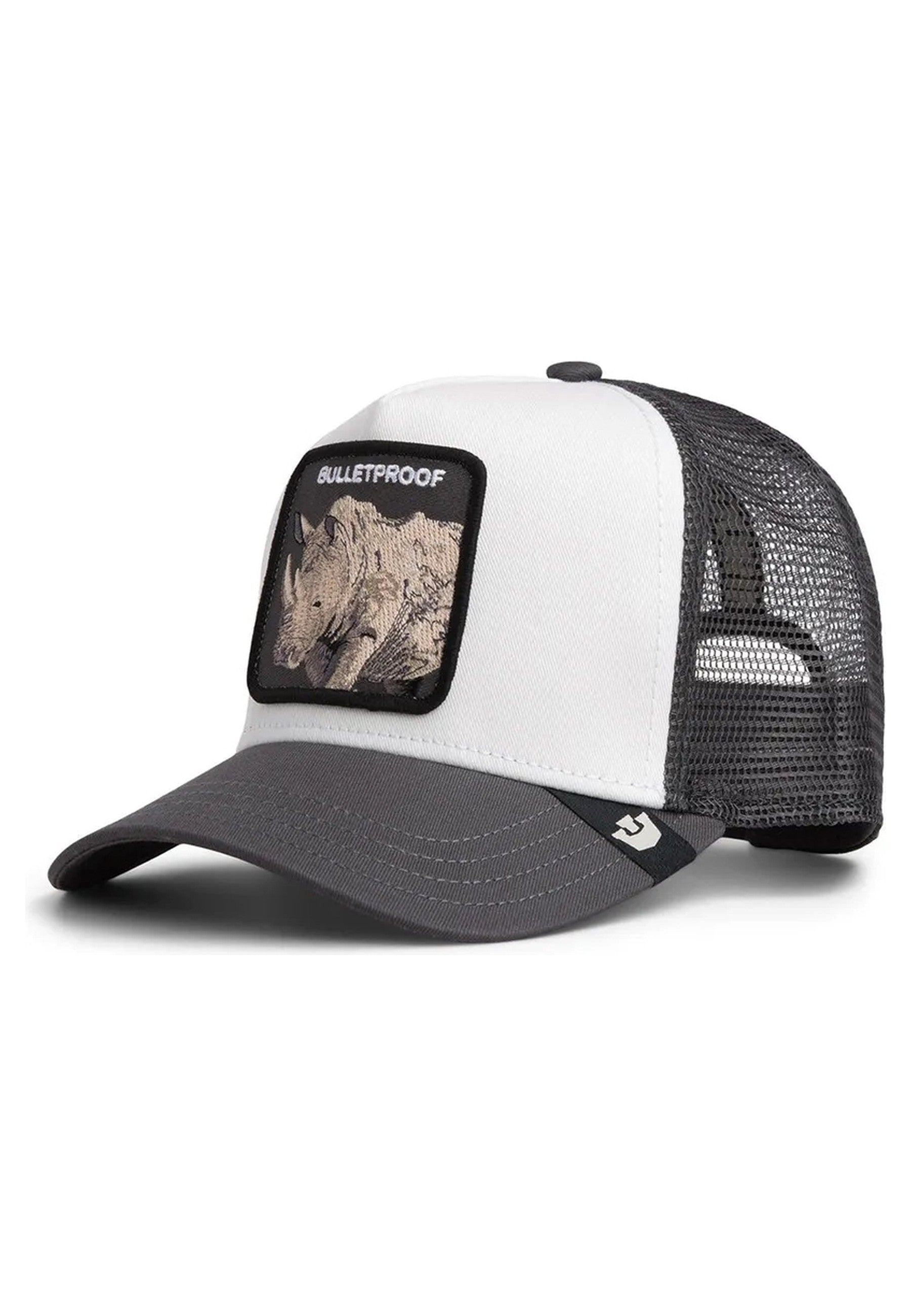 GORRA GOORIN GRIS RINOCERONTE BULETPROOF DUS13 TRUCKER CAP