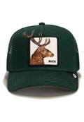 GORRA GOORIN GROS VERDE CIERVO OVER THE LINE BUCK TRUCKER CAP