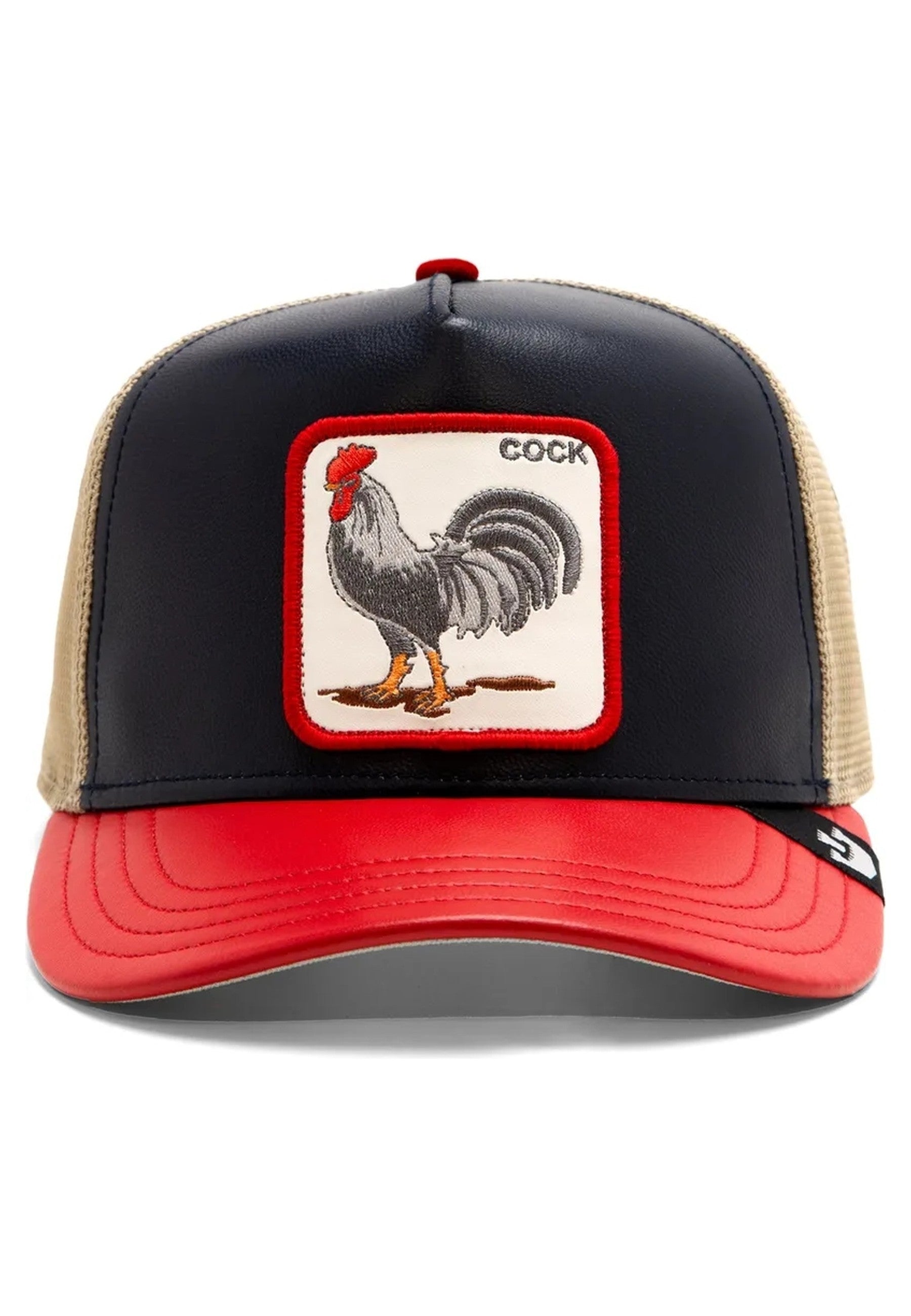 GORRA GOORIN MARINO/ROJA GALLO SHLEATHER COCK CAP