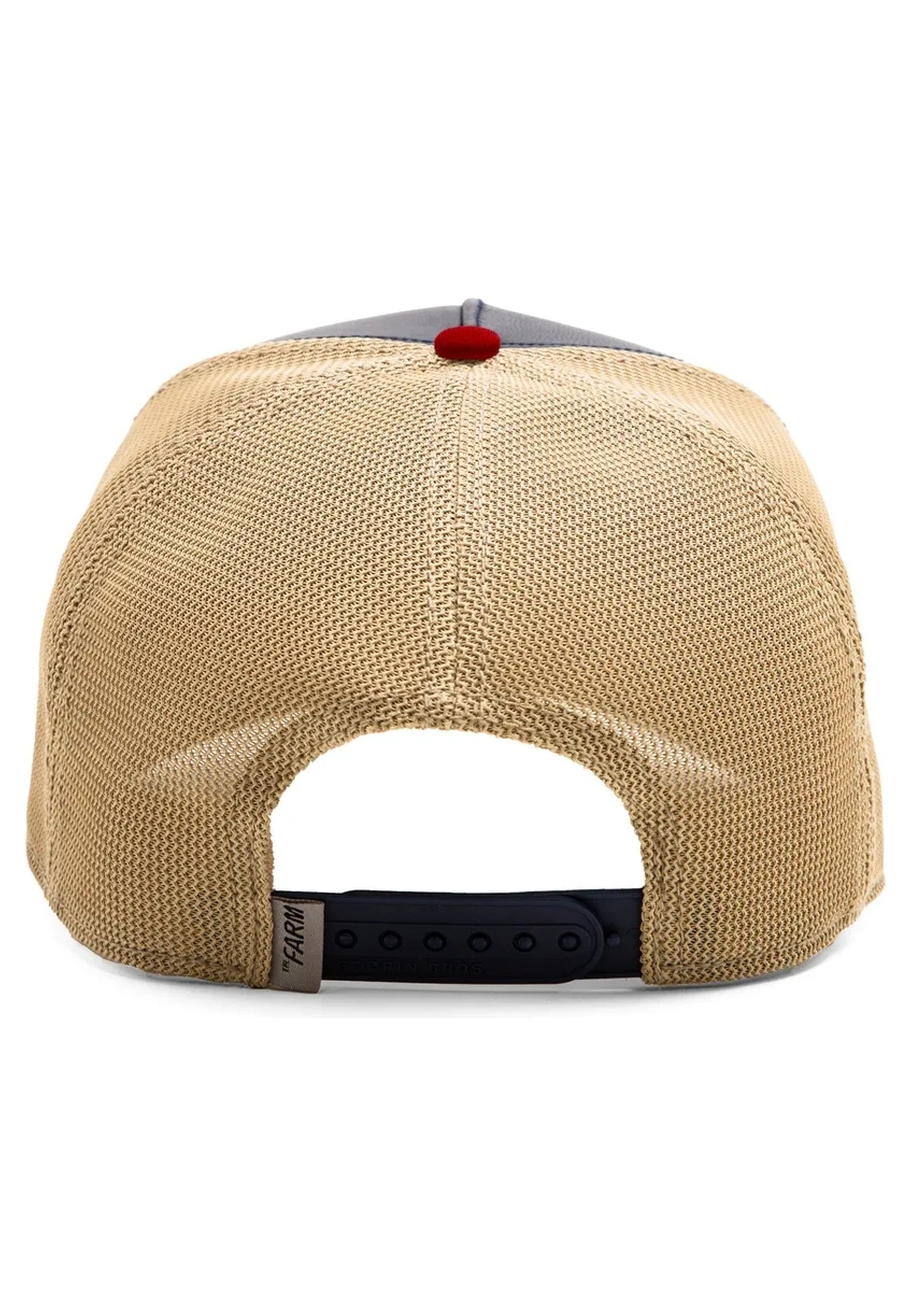 GORRA GOORIN MARINO/ROJA GALLO SHLEATHER COCK CAP