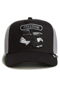 GORRA GOORIN BROS AGUILA CLASSIC ROCKER TRUCKER NEGRA