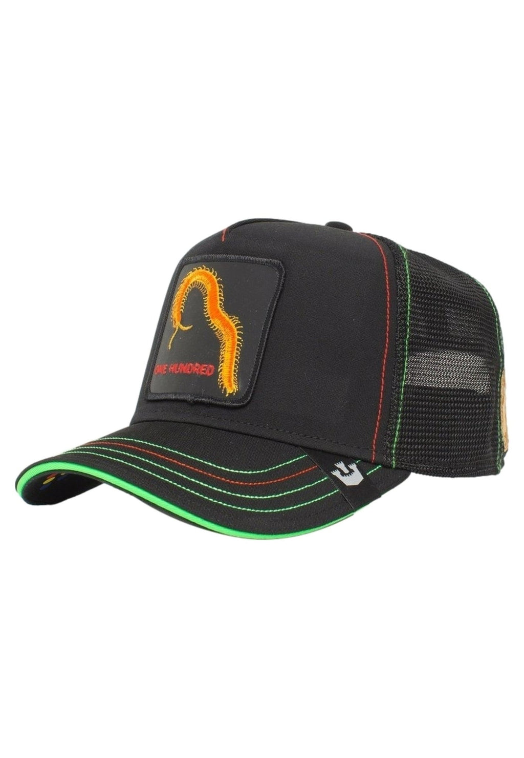 GORRA GOORIN NEGRA BUG BLASTER CIENPIES TRUCKER CAP - AREA ZERO