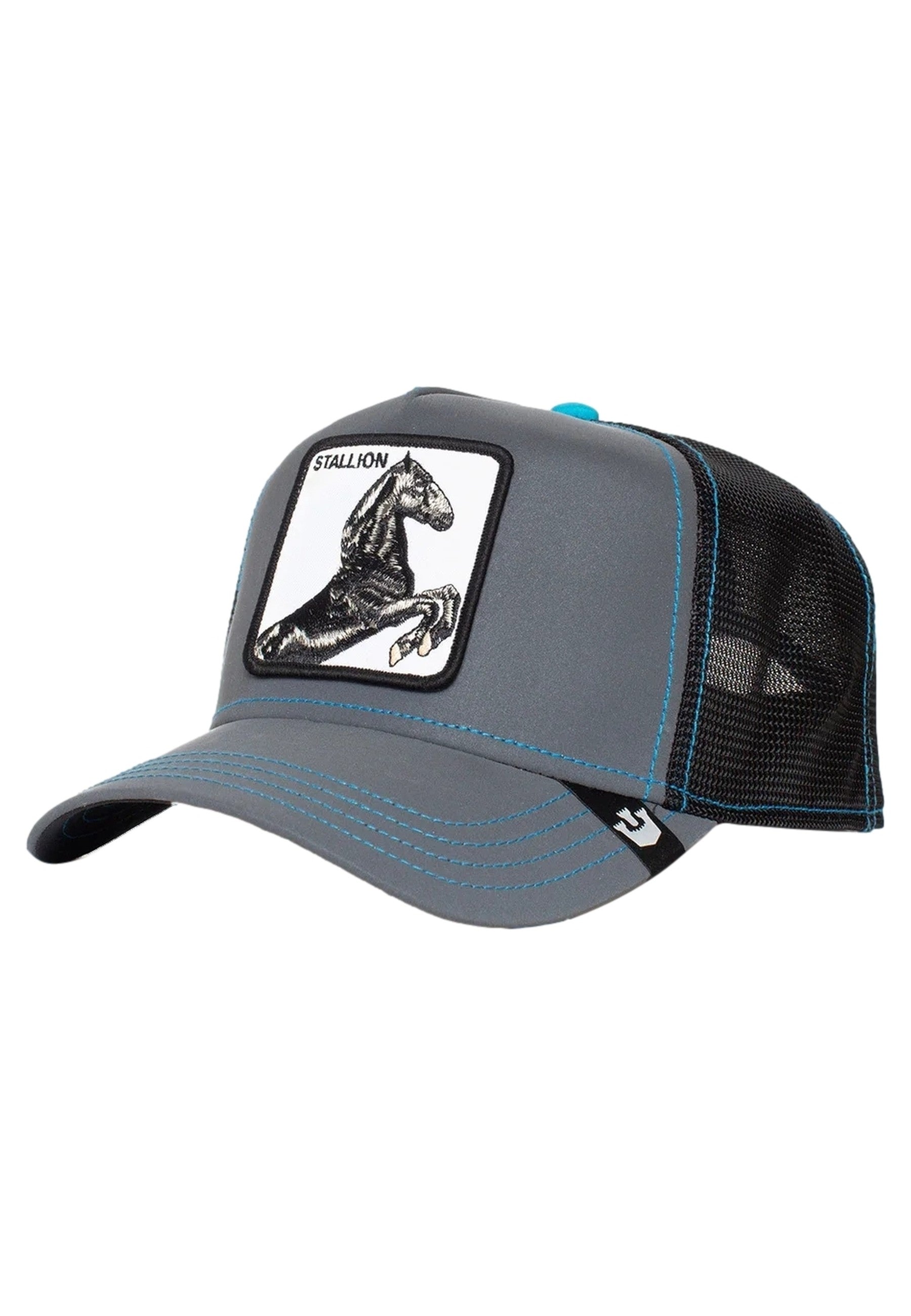 GORRA GOORIN NEGRA CABALLO STALLION REFLECTIVE TRUCKER CAP