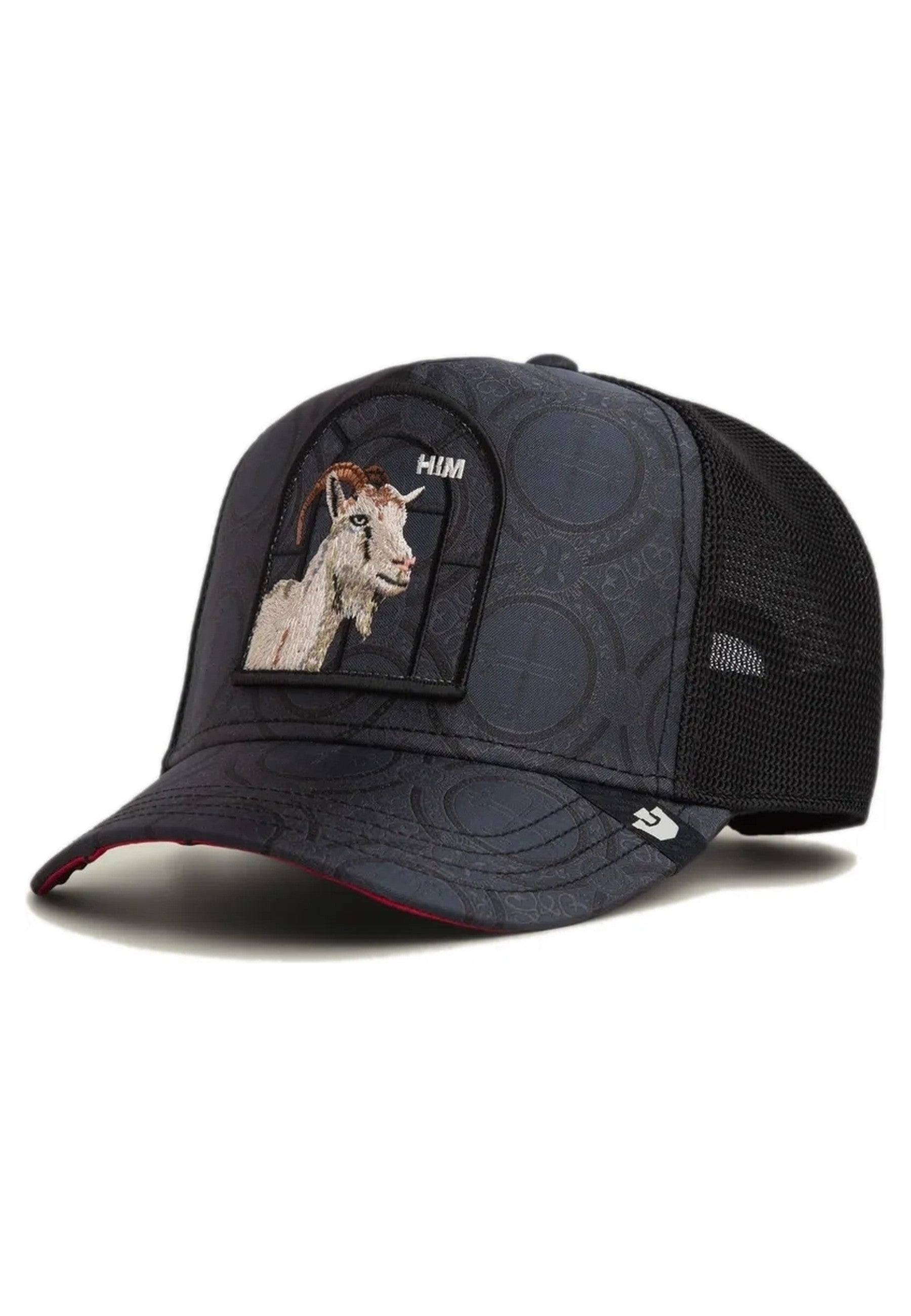 GORRA GOORIN NEGRA CABRA RELIGIOUS HYMN TRUCKER CAP