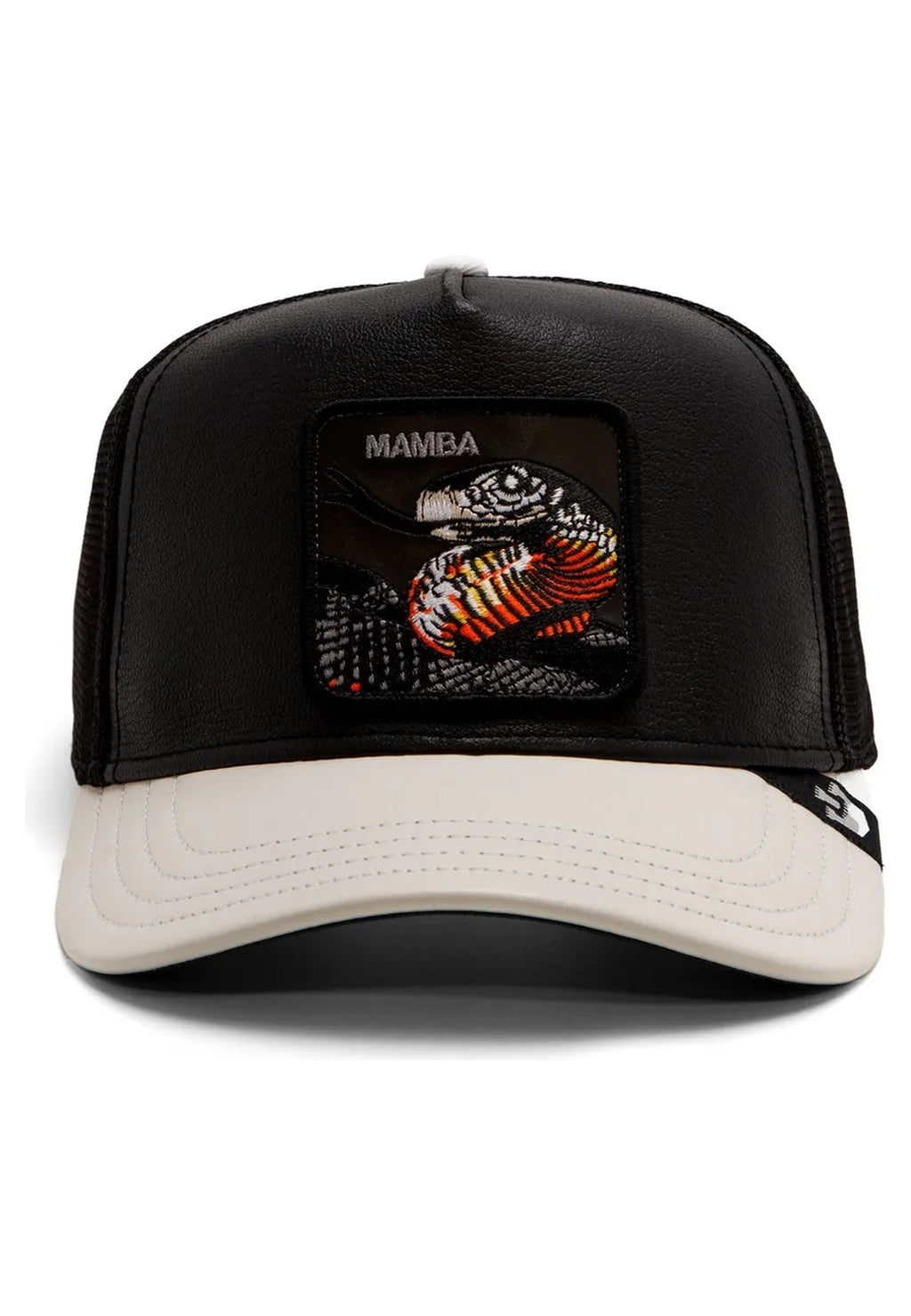 GORRA GOORIN NEGRA MANBA SHLEATHER SNAKE CAP