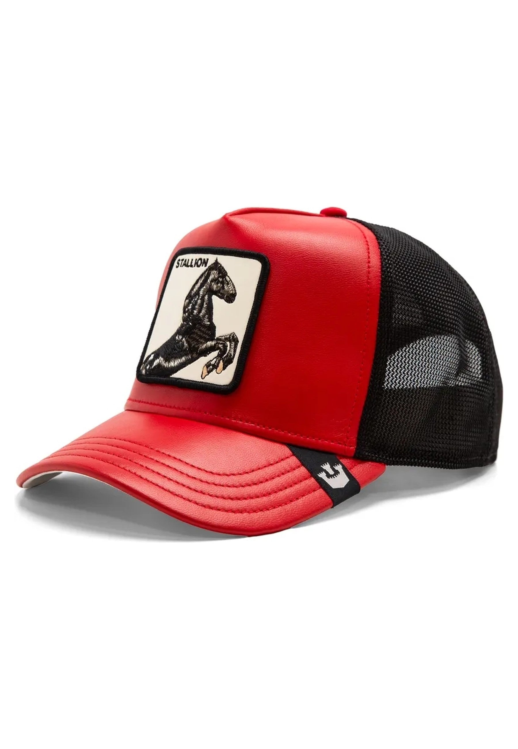 GORRA GOORIN ROJA CABALLO STALLION SHLEATHER CAP