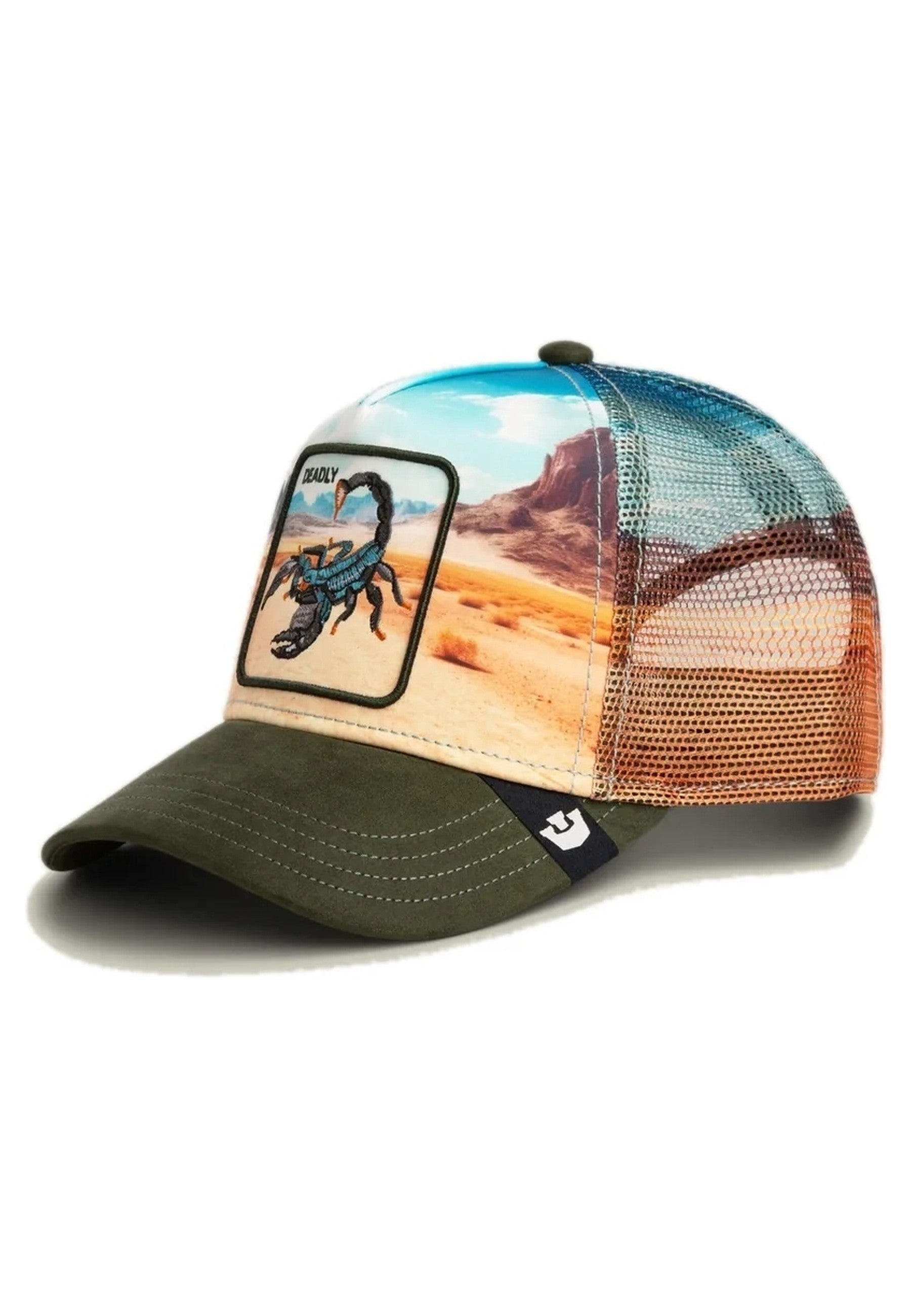 GORRA GOORIN SUBLIMADA ESCORPION IN THE ELEMENT TRUCKER CAP