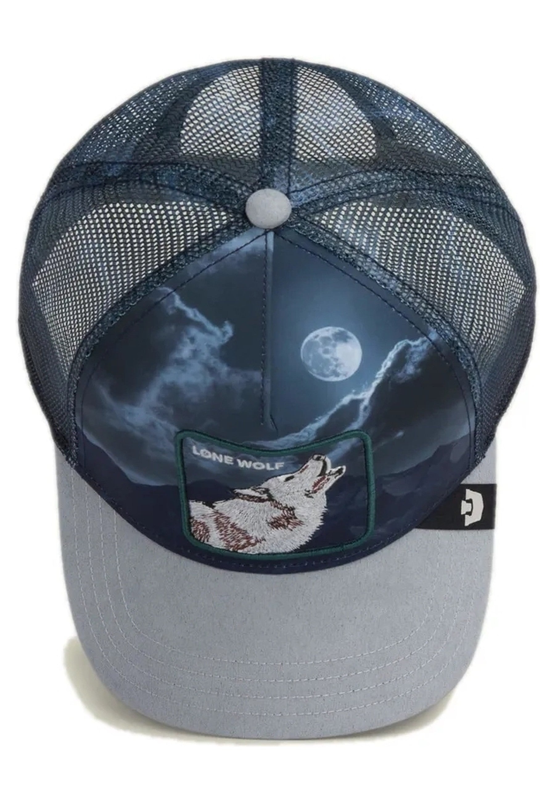 GORRA GOORIN SUBLIMADA LOGO WOLF IN THE ELEMENT TRUCKER CAP