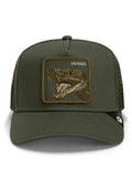 GORRA GOORIN BROS VERDE SERPIENTE CIRCLE OF VICIOUS TONED TRUCKER CAP