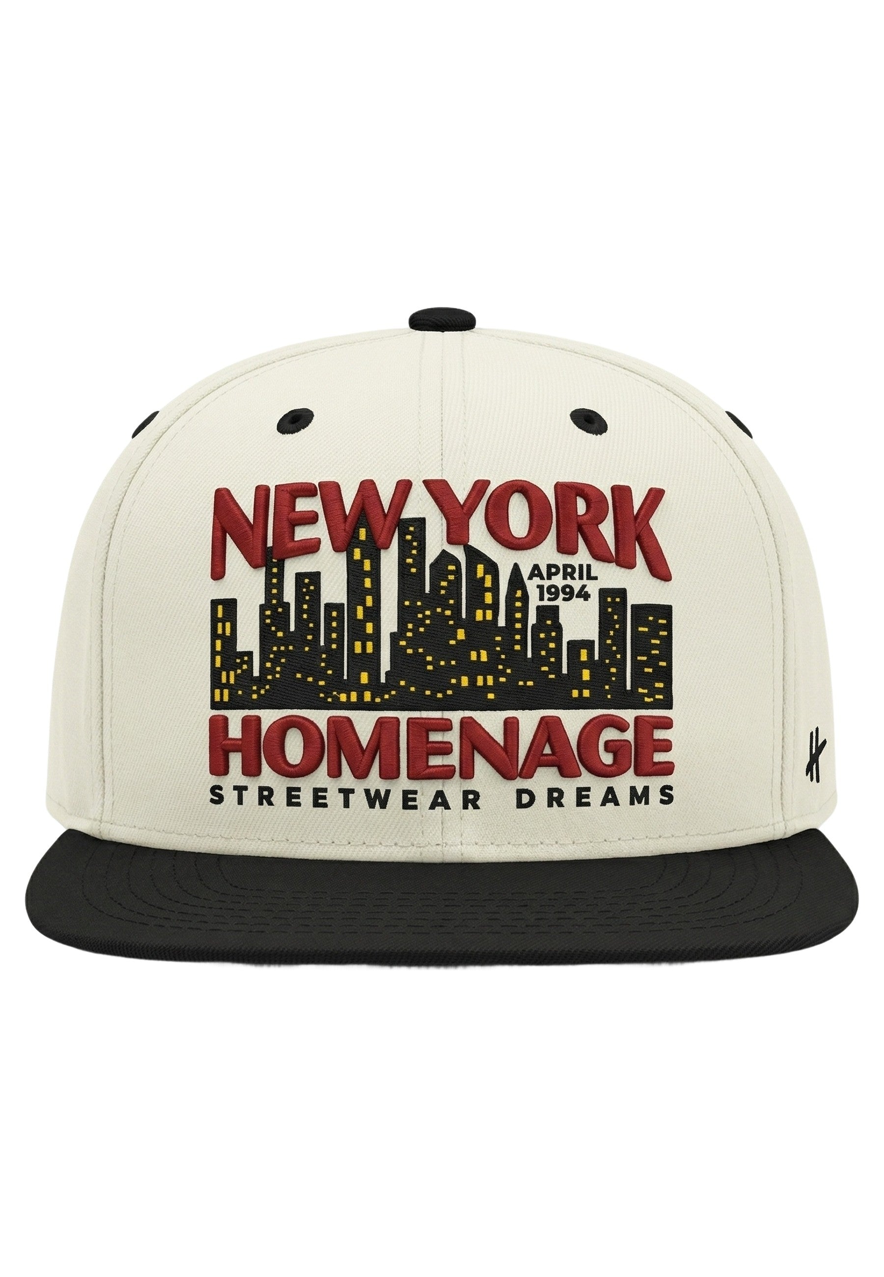 GORRA HOMENAGE NEGRA NYSKY SKYLINES THE SNAP SHAPE CAP