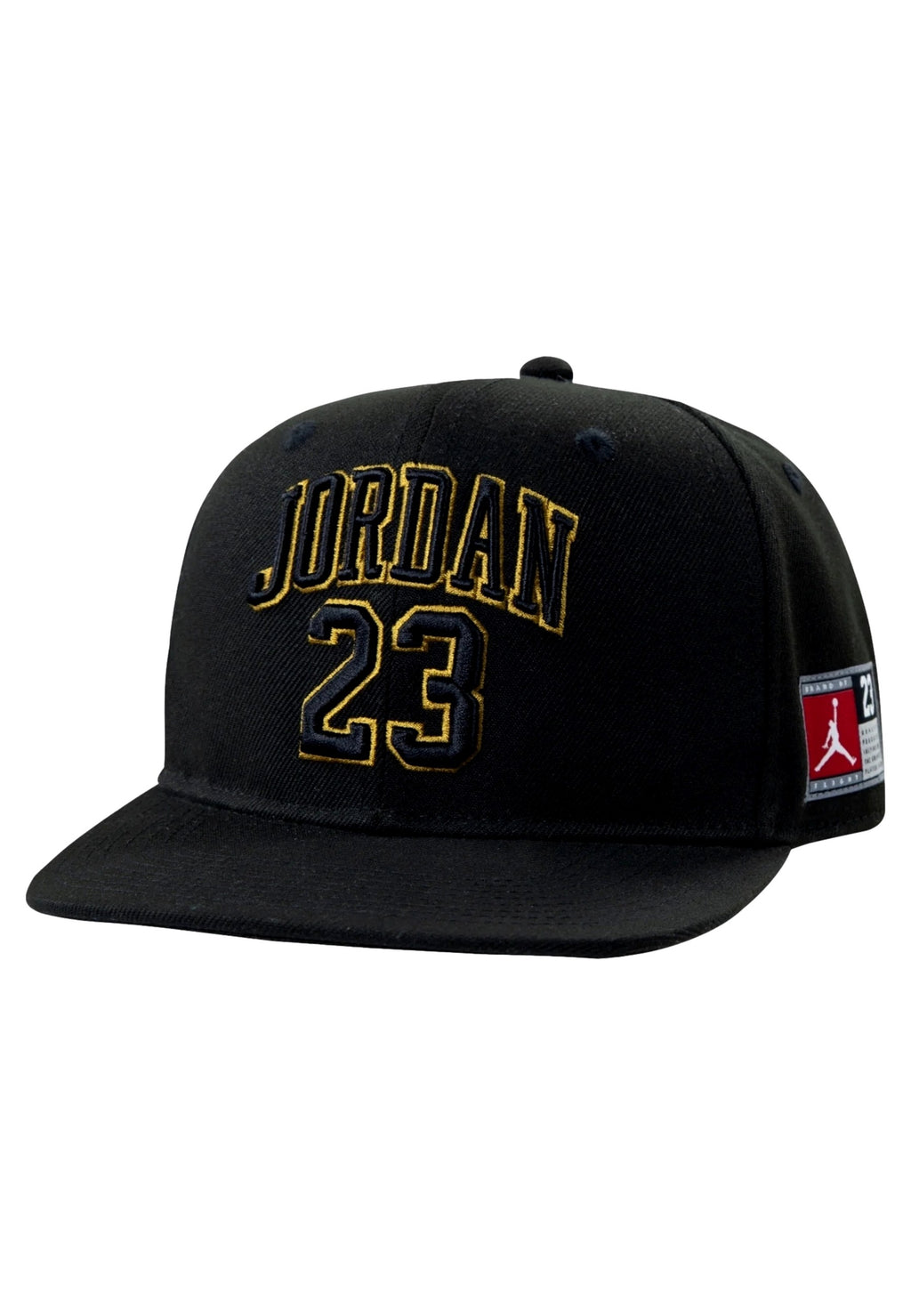 GORRA JORDAN NEGRA/ORO JUNIOR JAN FLATBRIM CAP