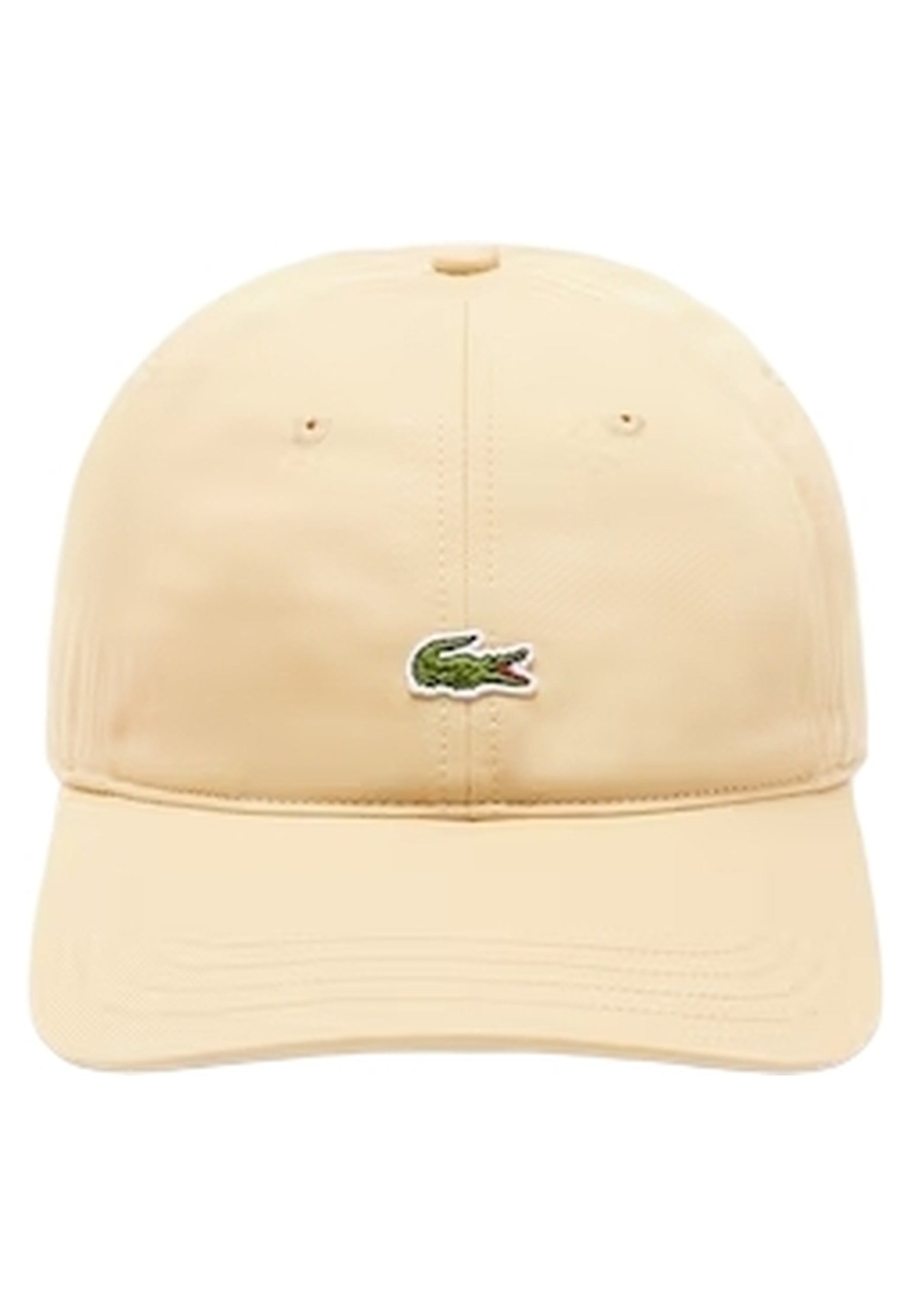 GORRA LACOSTE BEIGE SMALL LOGO UNSTRUCTURED CAP