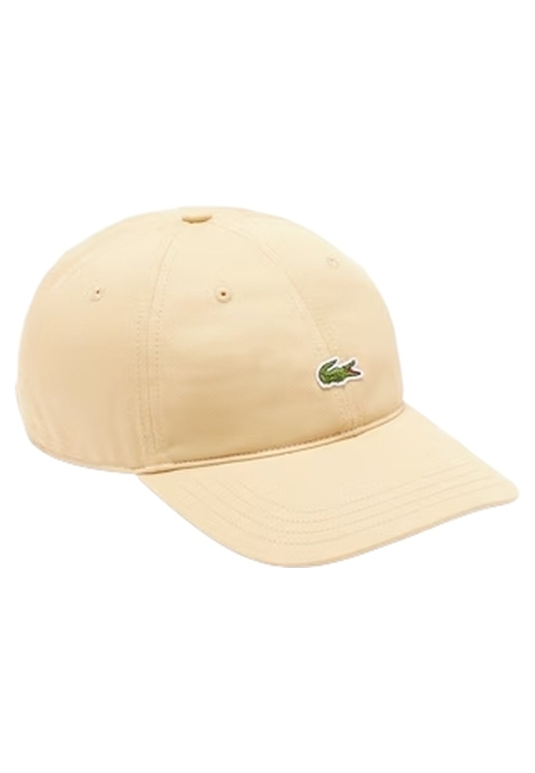 GORRA LACOSTE BEIGE SMALL LOGO UNSTRUCTURED CAP