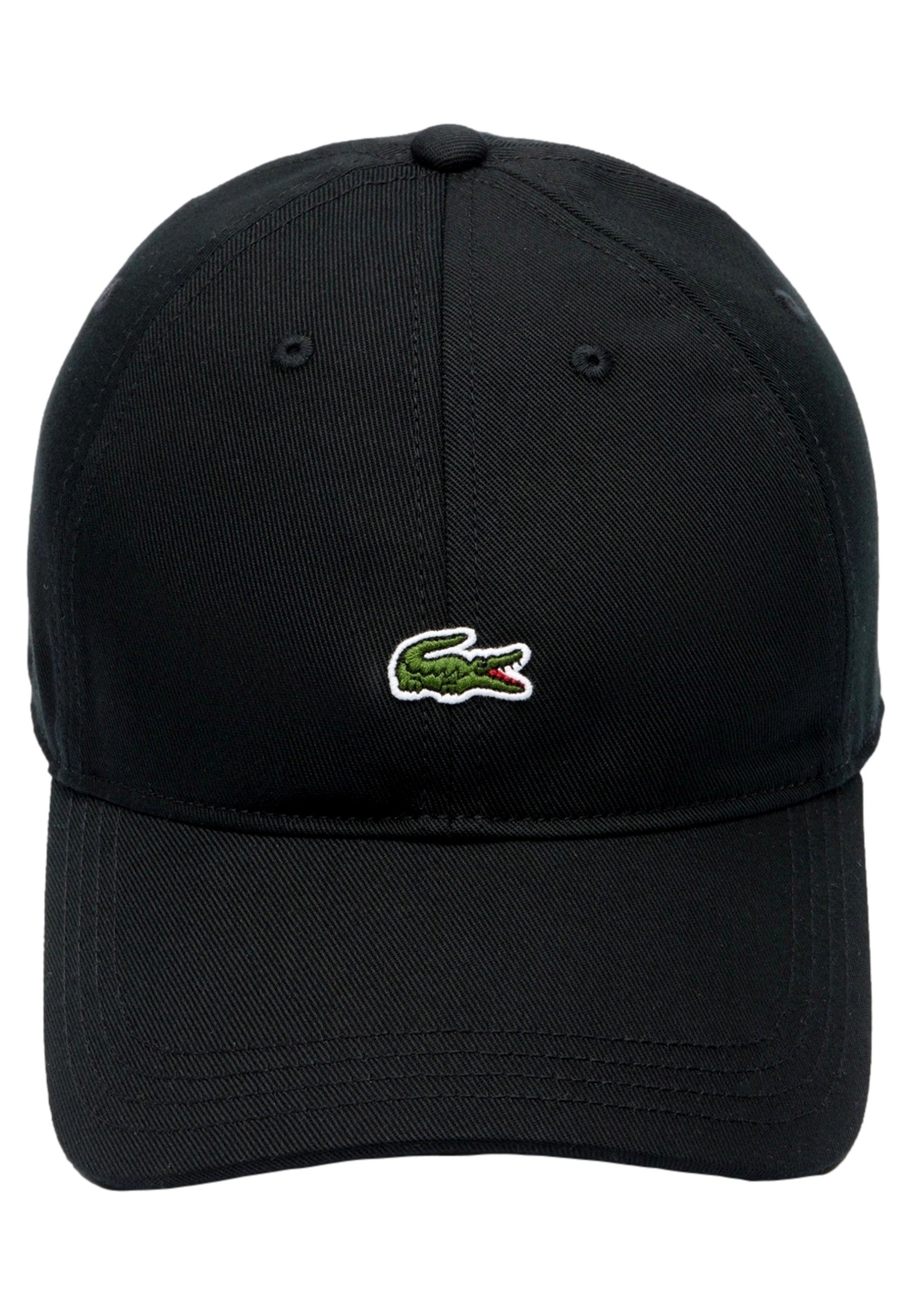 GORRA LACOSTE NEGRA SMALL LOGO UNSTRUCTURED CAP