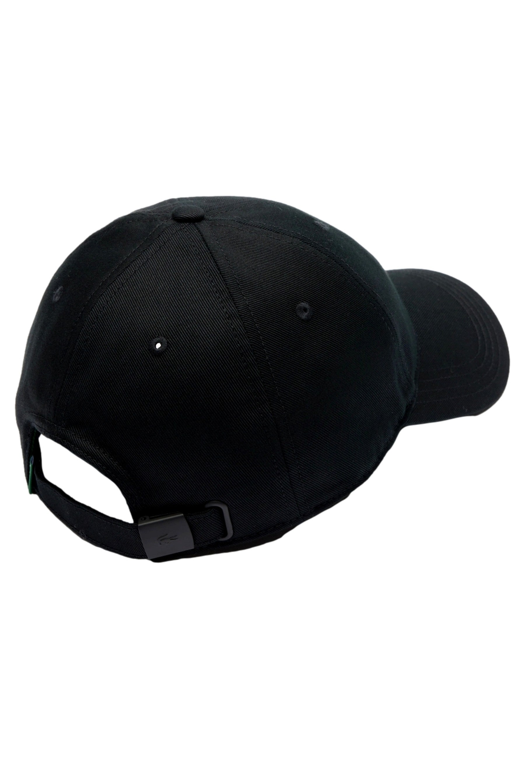 GORRA LACOSTE NEGRA SMALL LOGO UNSTRUCTURED CAP