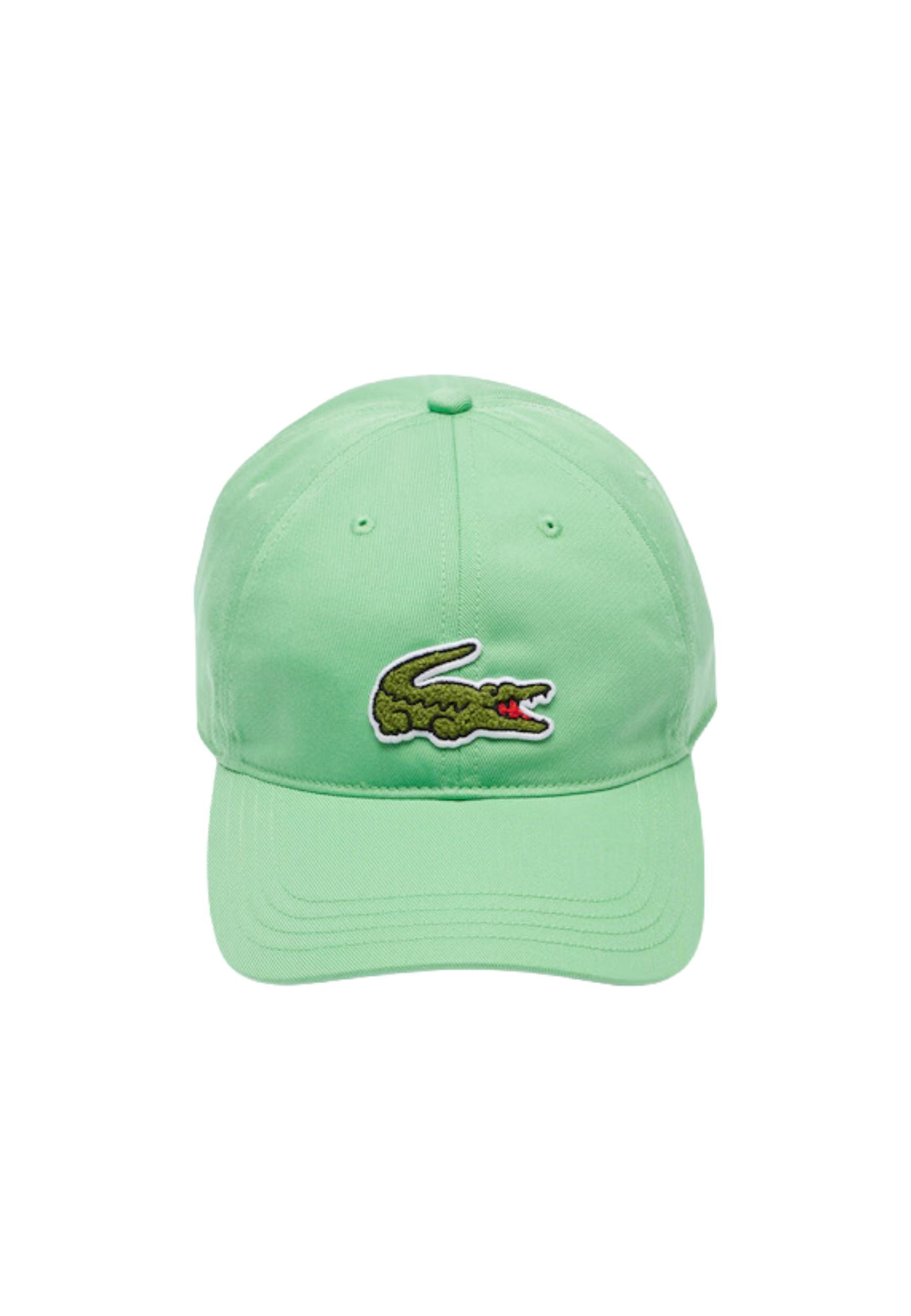 GORRA LACOSTE VERDE BIG CROCO CAP