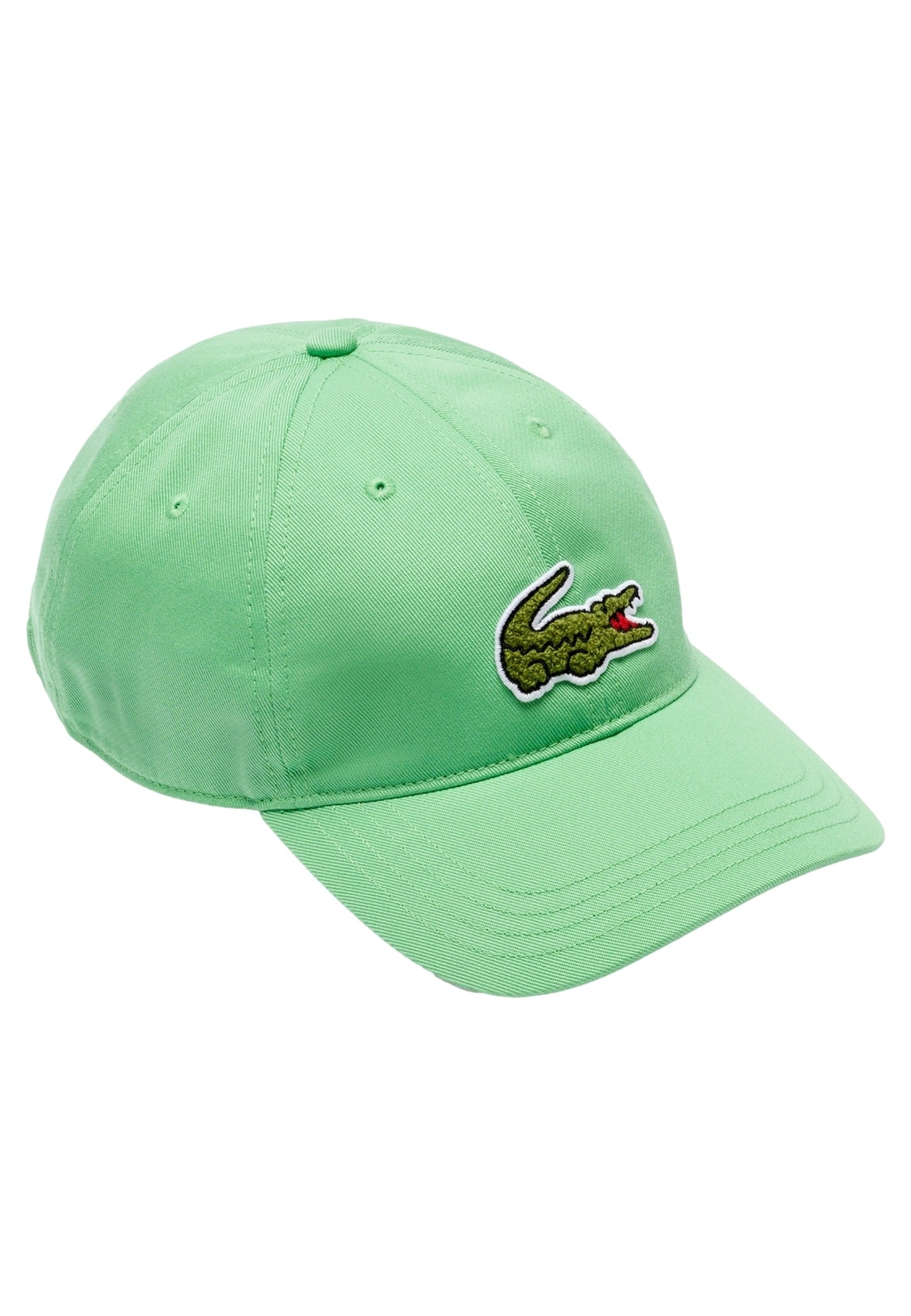 GORRA LACOSTE VERDE BIG CROCO CAP