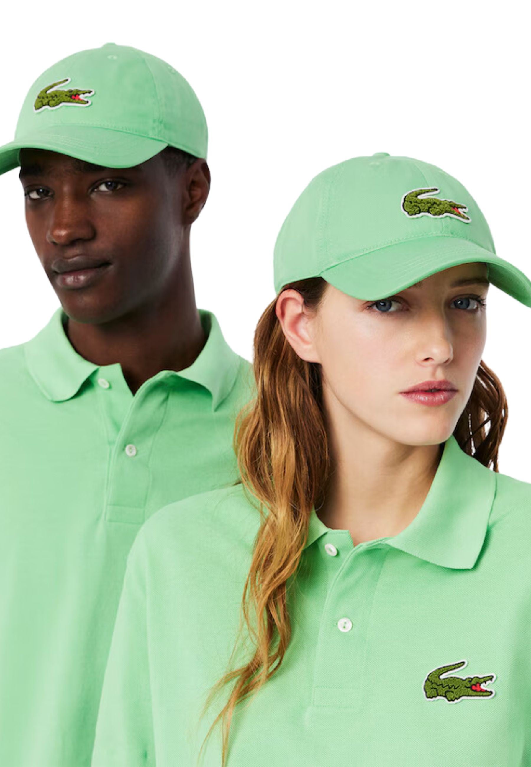 GORRA LACOSTE VERDE BIG CROCO CAP