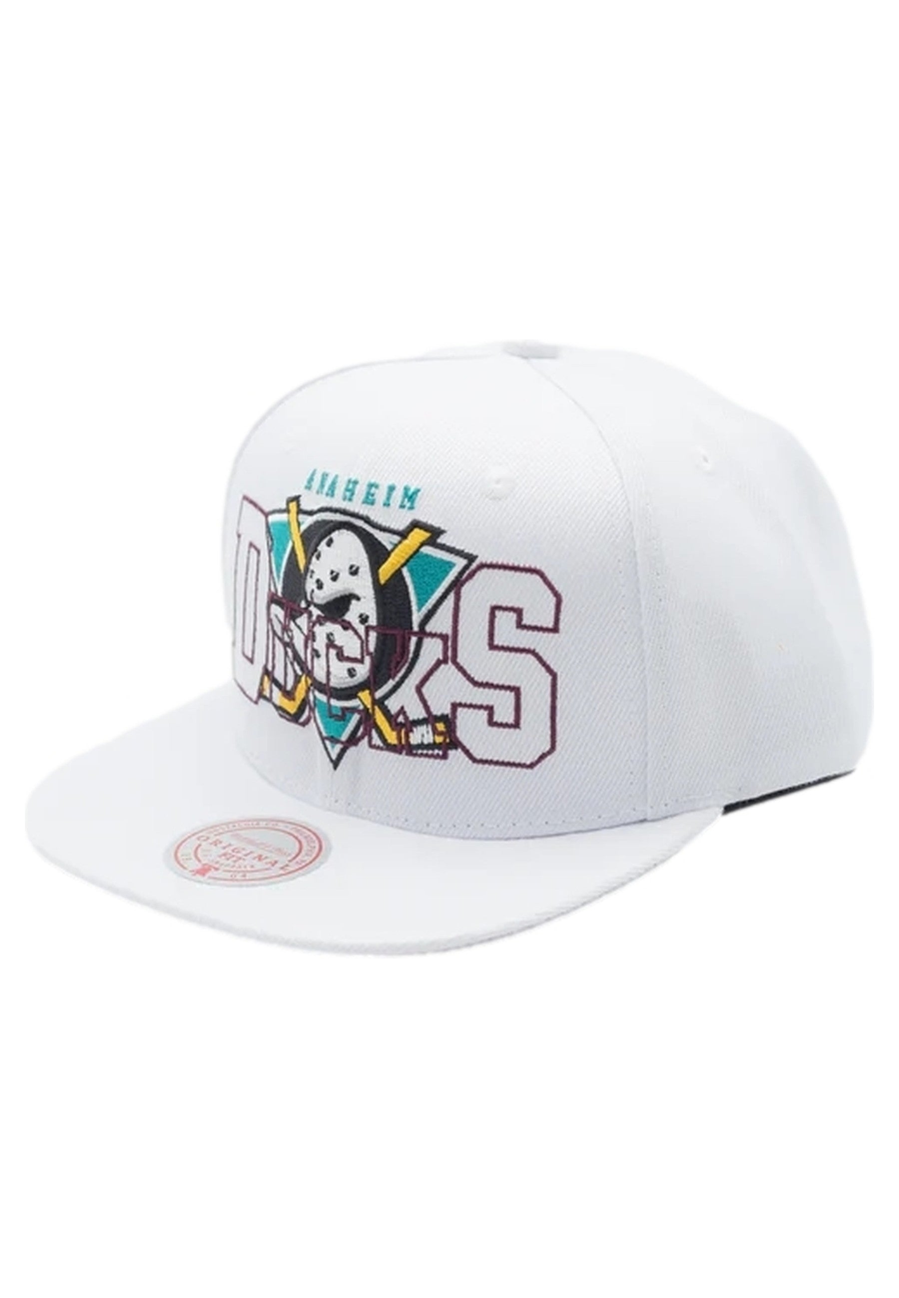 GORRA MITCHELL & NESS BLANCA ANAHEIM DUCKS SEE THOUGH SNAPBACK