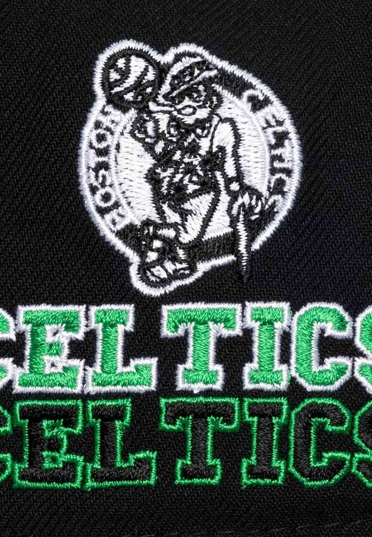 GORRA MITCHELL & NESS NEGRA BOSTON CELTICS TRIPLE CHECK PRO SNAPBACK