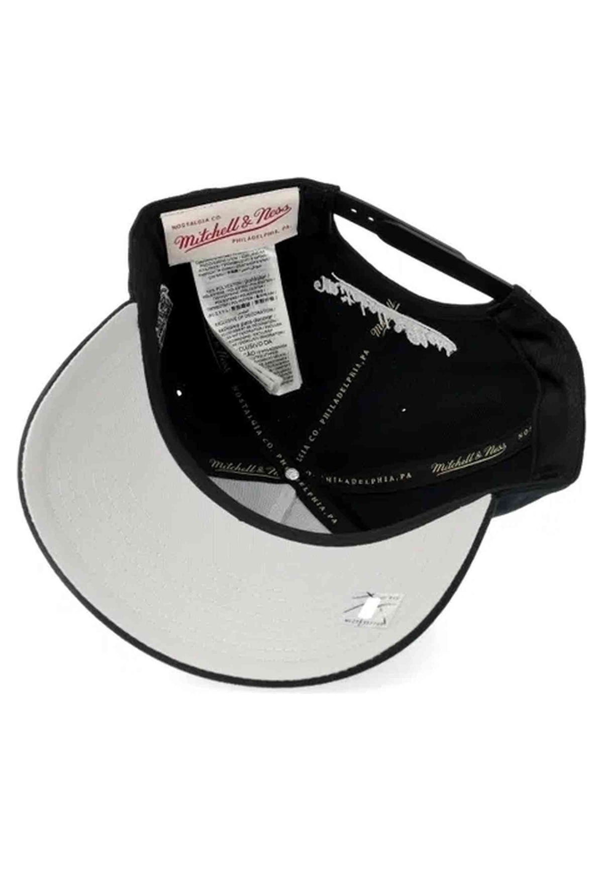 GORRA MITCHELL & NESS NEGRA LOS ANGELES LAKERS TRIPLE CHECK PRO SNAPBACK