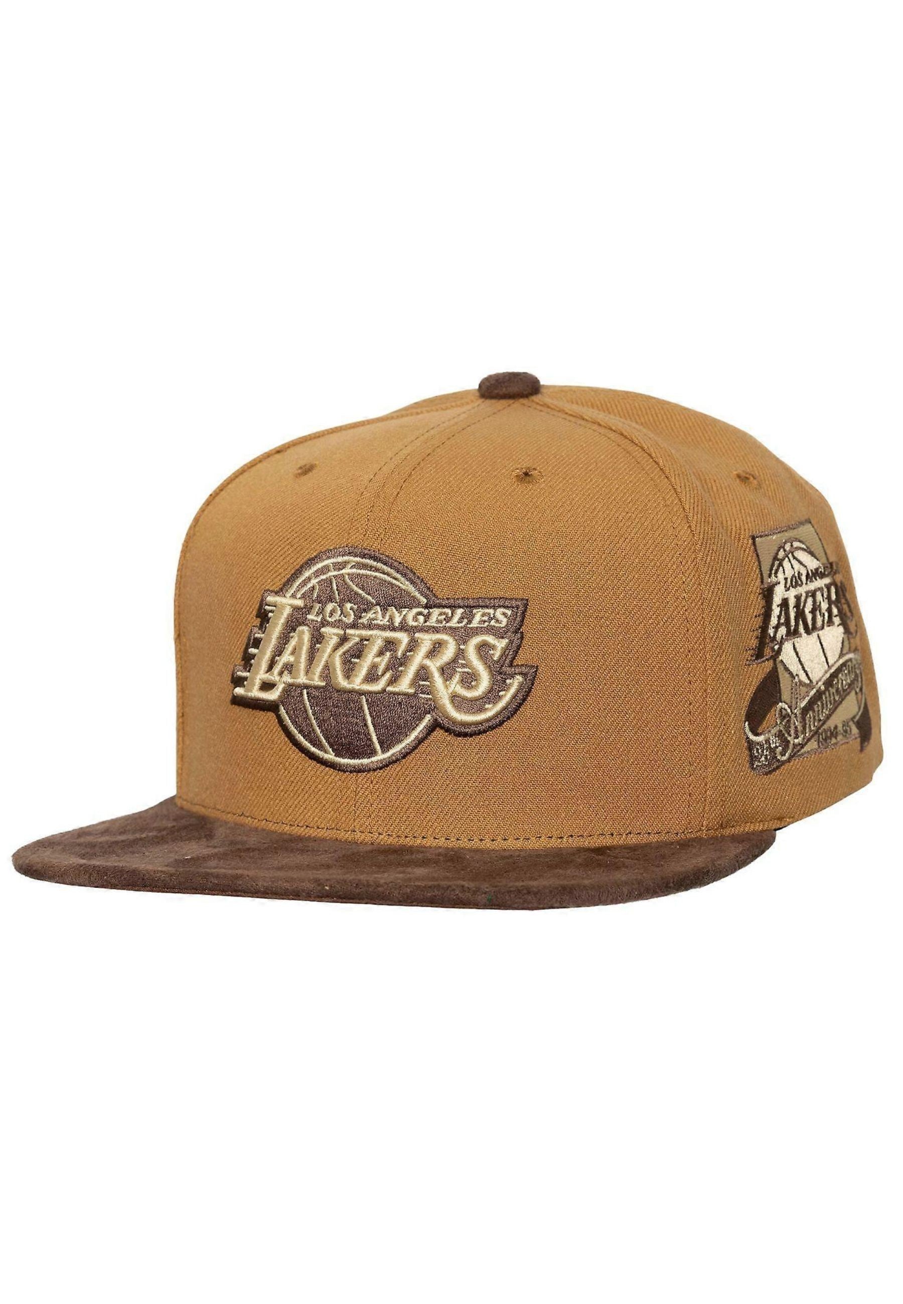 GORRA MITCHELL & NESS TOSTADA LAKERS COFFEE STRAPBACK