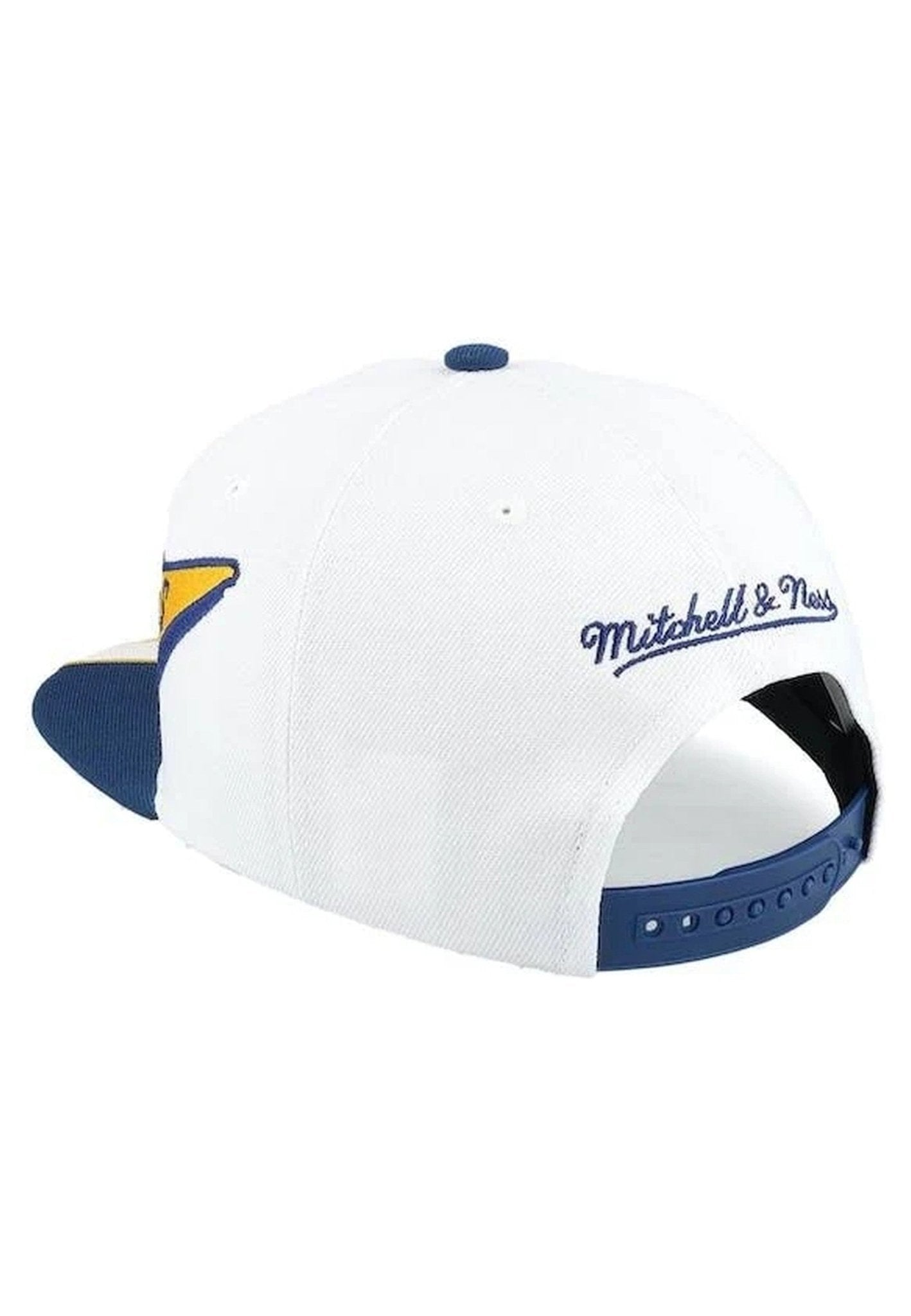 GORRA MITCHELL & NESS BLANCA GOLDEN STATE FASTIME SNAPBACK - AREA ZERO