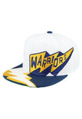 GORRA MITCHELL & NESS GOLDEN STATE WARRIORS NBA FASTIME SNAPBACK BLANCA
