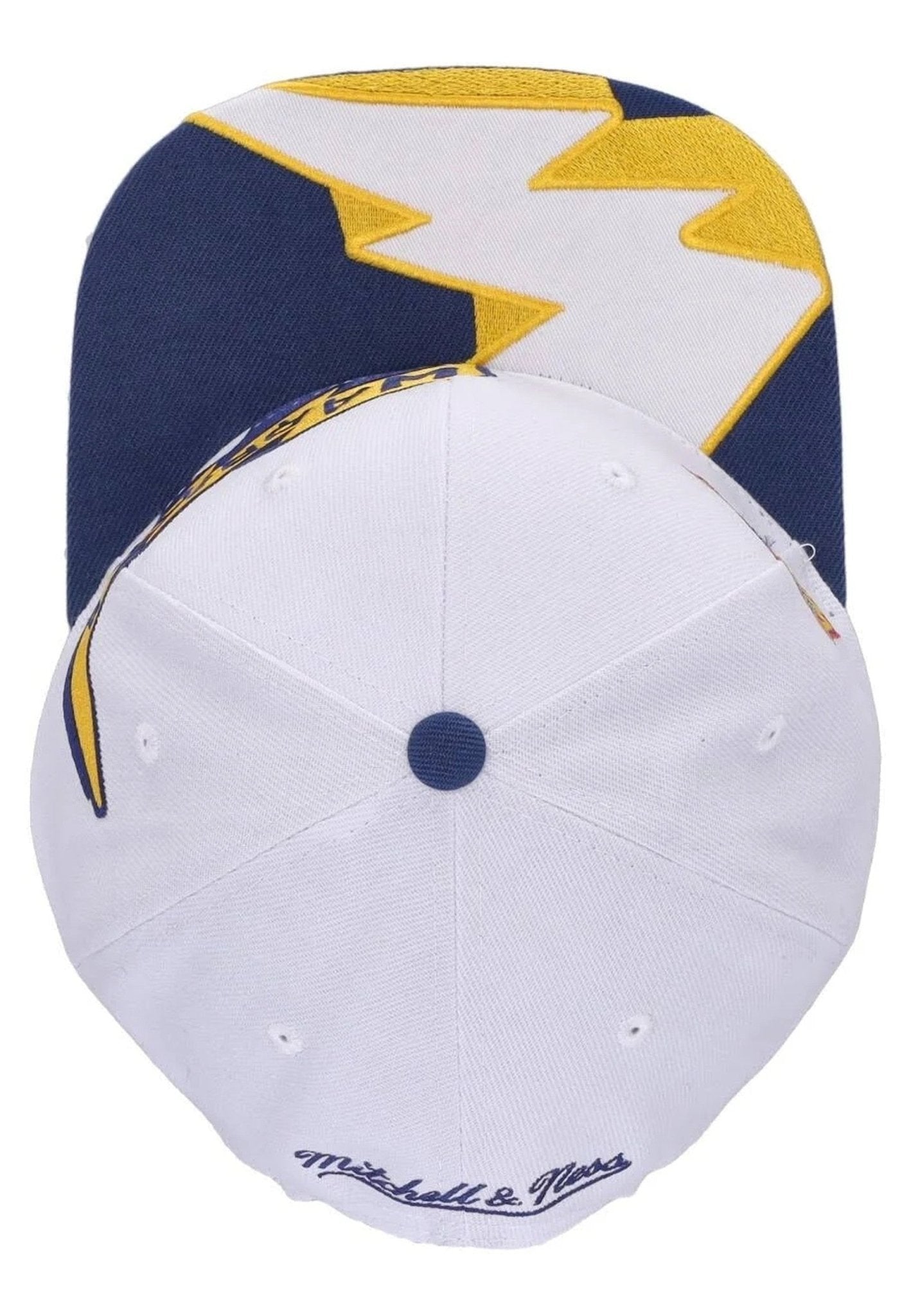 GORRA MITCHELL & NESS BLANCA GOLDEN STATE FASTIME SNAPBACK - AREA ZERO