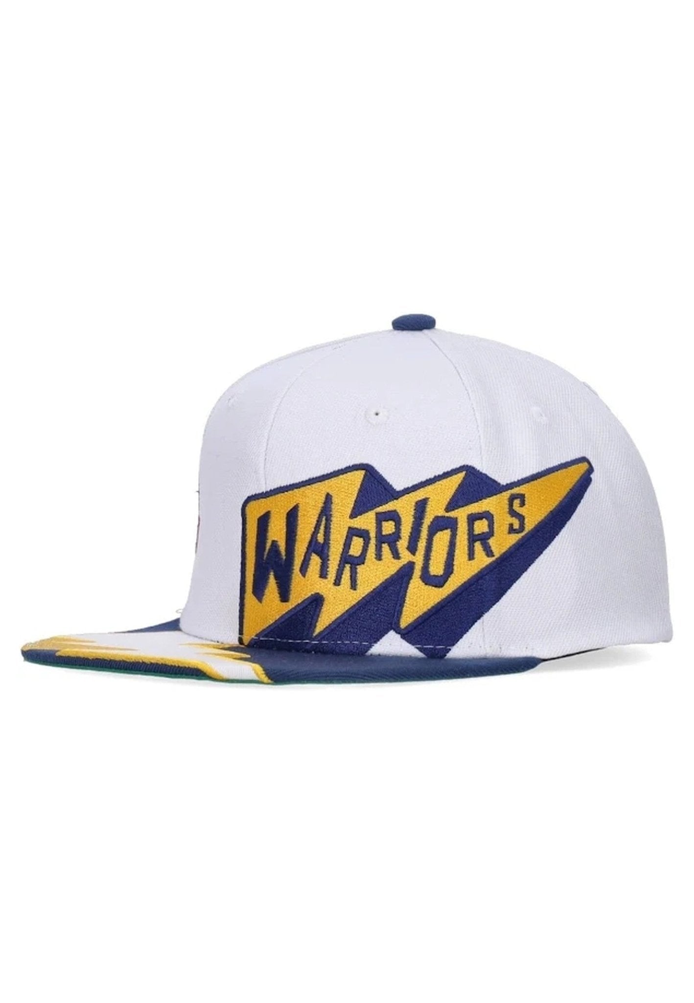 GORRA MITCHELL & NESS BLANCA GOLDEN STATE FASTIME SNAPBACK - AREA ZERO