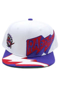 GORRA MITCHELL & NESS TORONTO RAPTORS NBA FASTIME SNAPBACK BLANCA