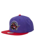 GORRA MITCHELL & NESS TORONTO RAPTORS NBA TEAM TONE 2.0 HWC SNAPBACK MORADA