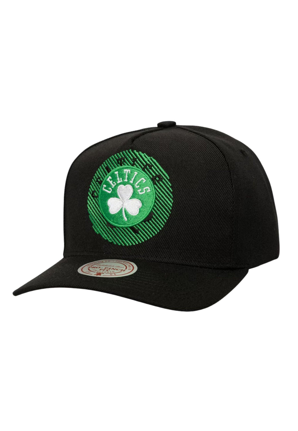 GORRA MITCHELL & NESS NEGRA CELTICS NBA TILTED PRO SNAPBACK - AREA ZERO