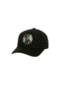 GORRA MITCHELL & NESS BOSTON CELTICS NBA POLKA DOTTED PRO CROWN SNAPBACK NEGRA