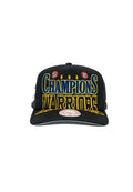 GORRA MITCHELL & NESS GOLDEN STATE WARRIORS NBA BIG CHAMP TRUCKER NEGRA