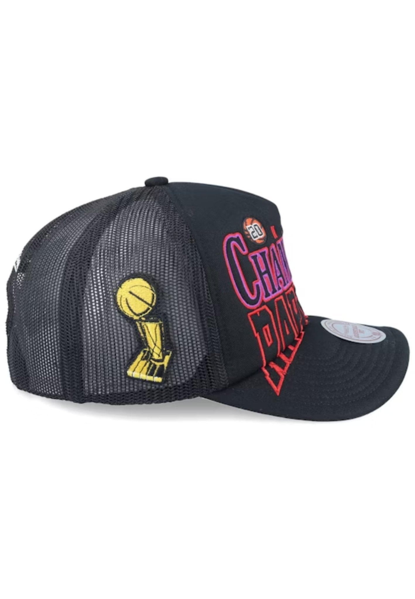 GORRA MITCHELL & NESS NEGRA TORONTO RAPTORS BIG CHAMP TRUCKER CAP - AREA ZERO
